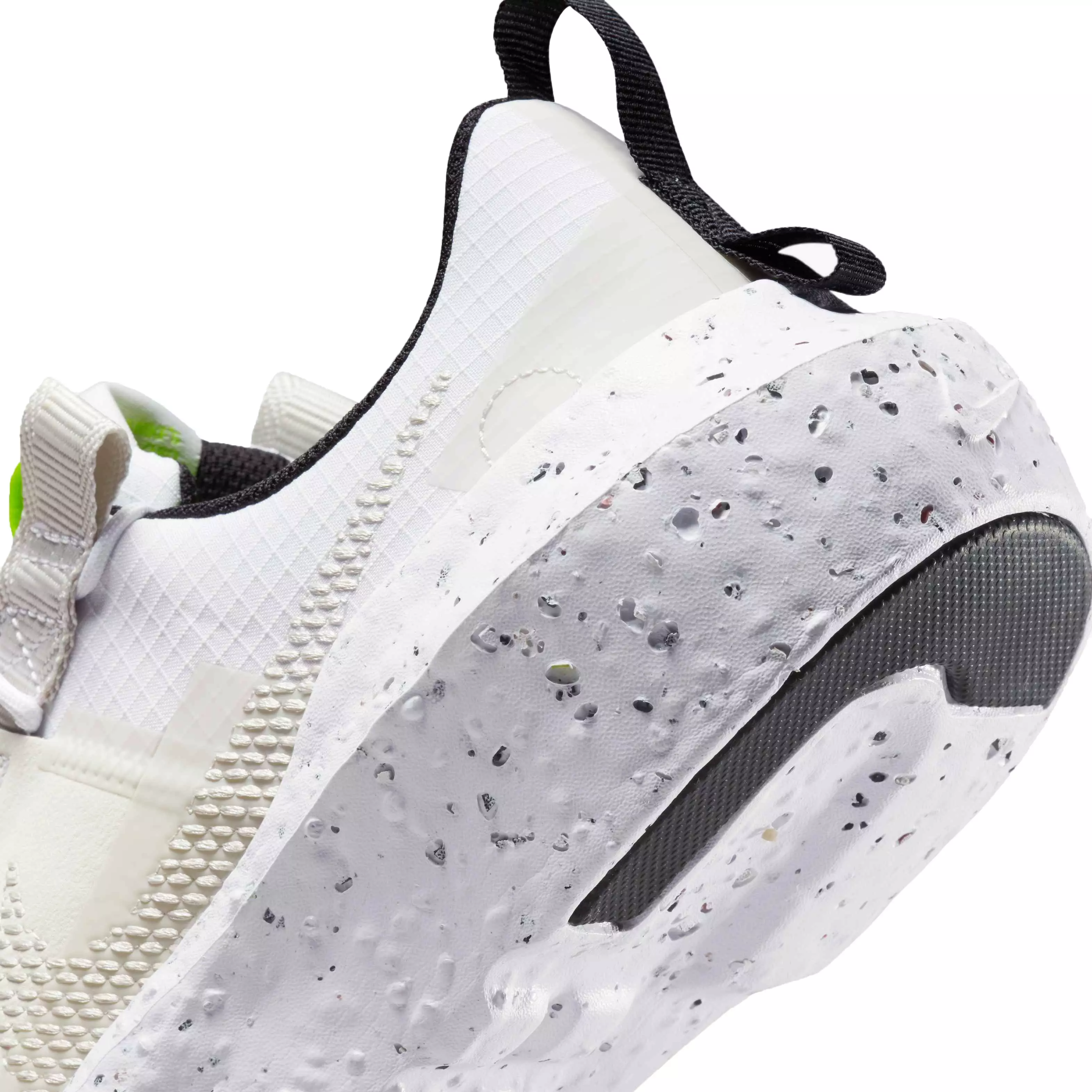 Nike Crater Impact SE "White/Light Bone-Sail-Volt" Men's Shoe - WHITE