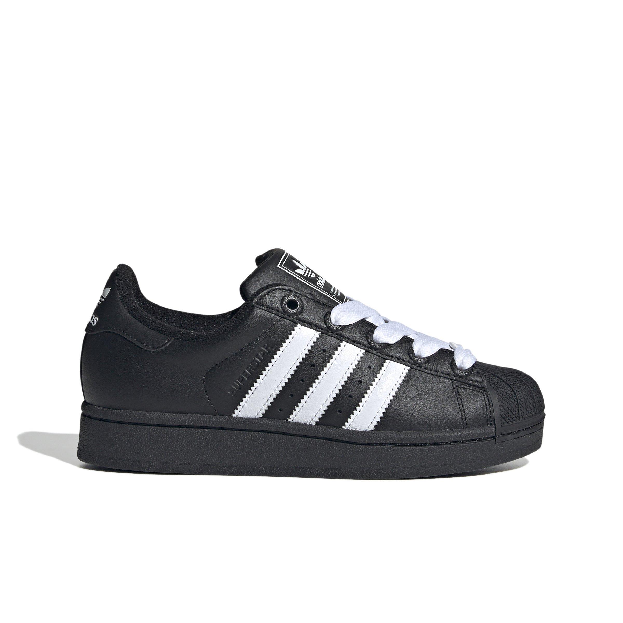 adidas Originals Superstar II "Core Black/Ftwr White/Core Black" Grade School Boys' Shoe - BLACK/WHITE/BLACK