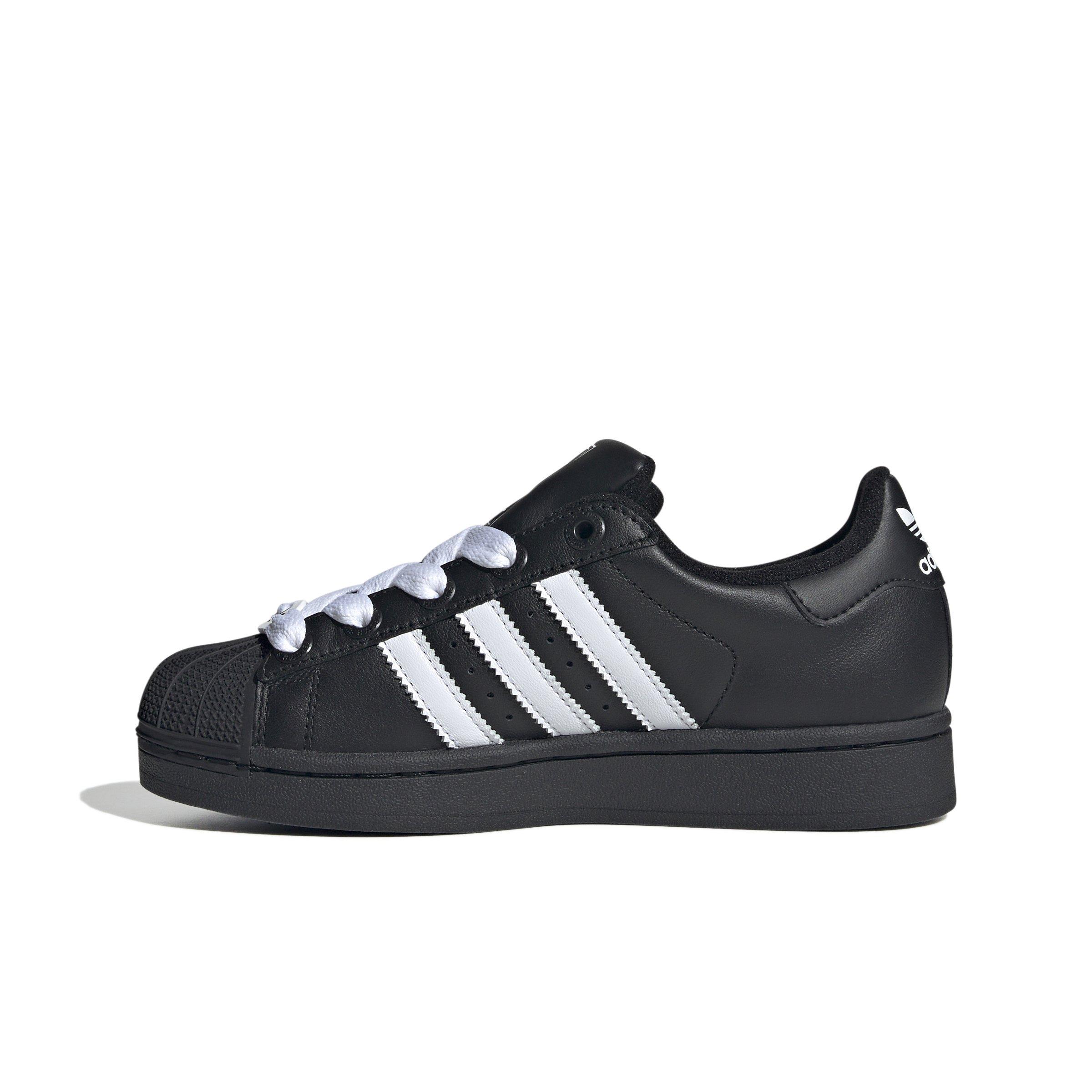 adidas Originals Superstar II Grade School Boys' "Core Black/Ftwr White/Core Black" Shoe