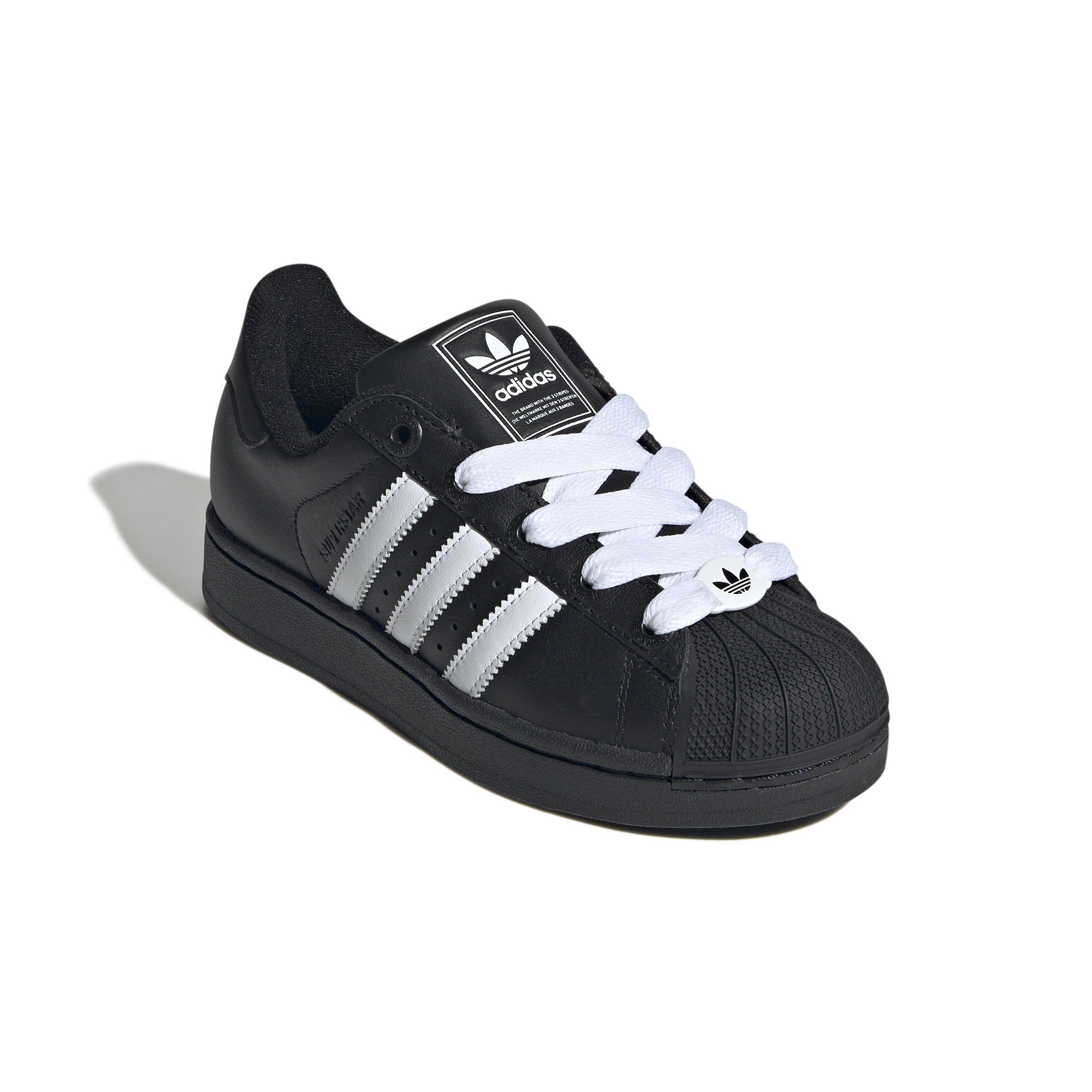 adidas Originals Superstar II Grade School Boys' "Core Black/Ftwr White/Core Black" Shoe