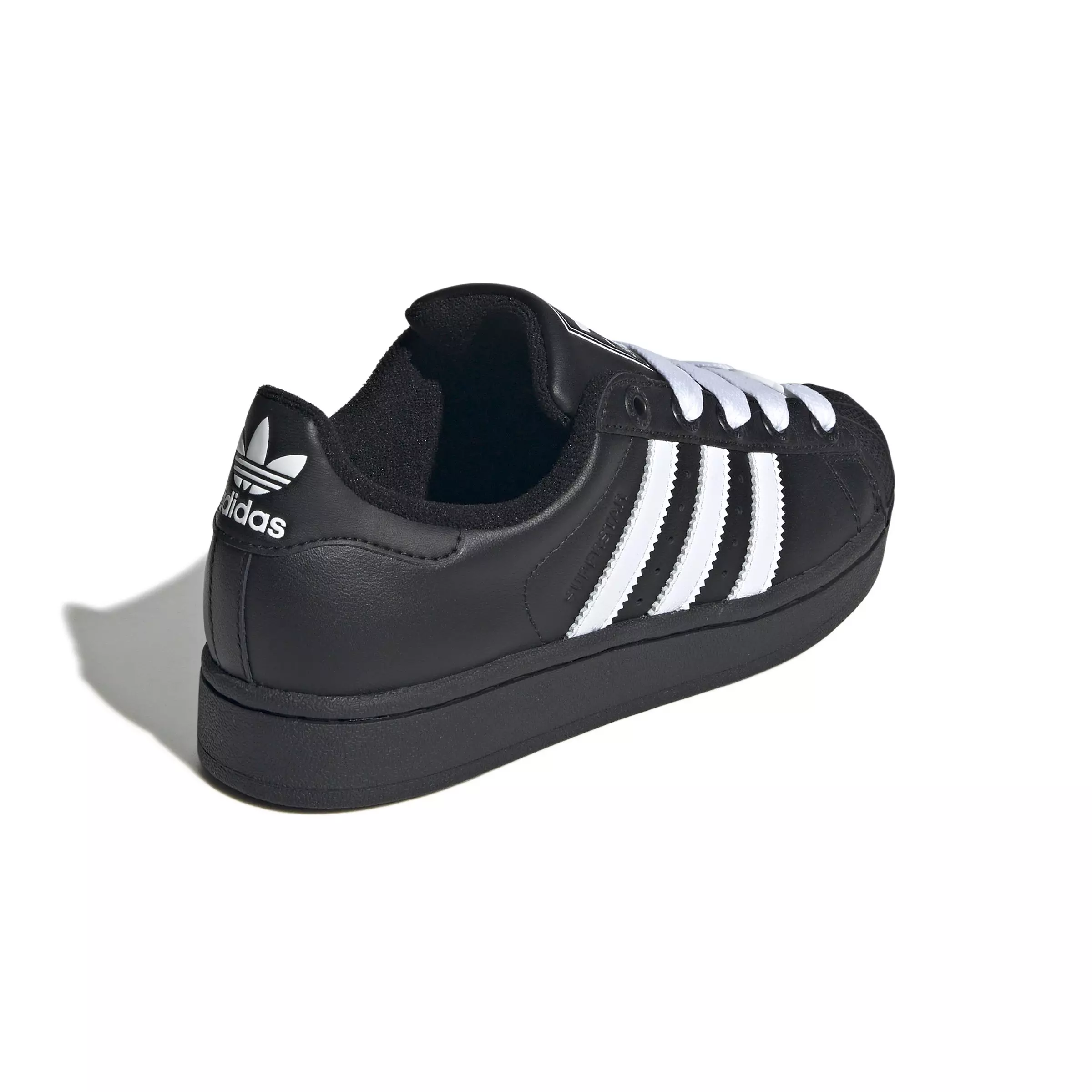 adidas Originals Superstar II "Core Black/Ftwr White/Core Black" Grade School Boys' Shoe - BLACK/WHITE/BLACK