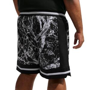 Nike Men's Ja 14" Marble Print Basketball Shorts - BLACK