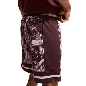 Nike Men's Ja 8" Marble Print Dri-FIT Basketball Shorts - RED
