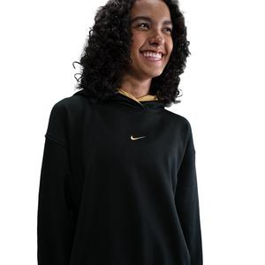 Nike Big Girls' Sportswear Club Fleece Oversized Hoodie -Black