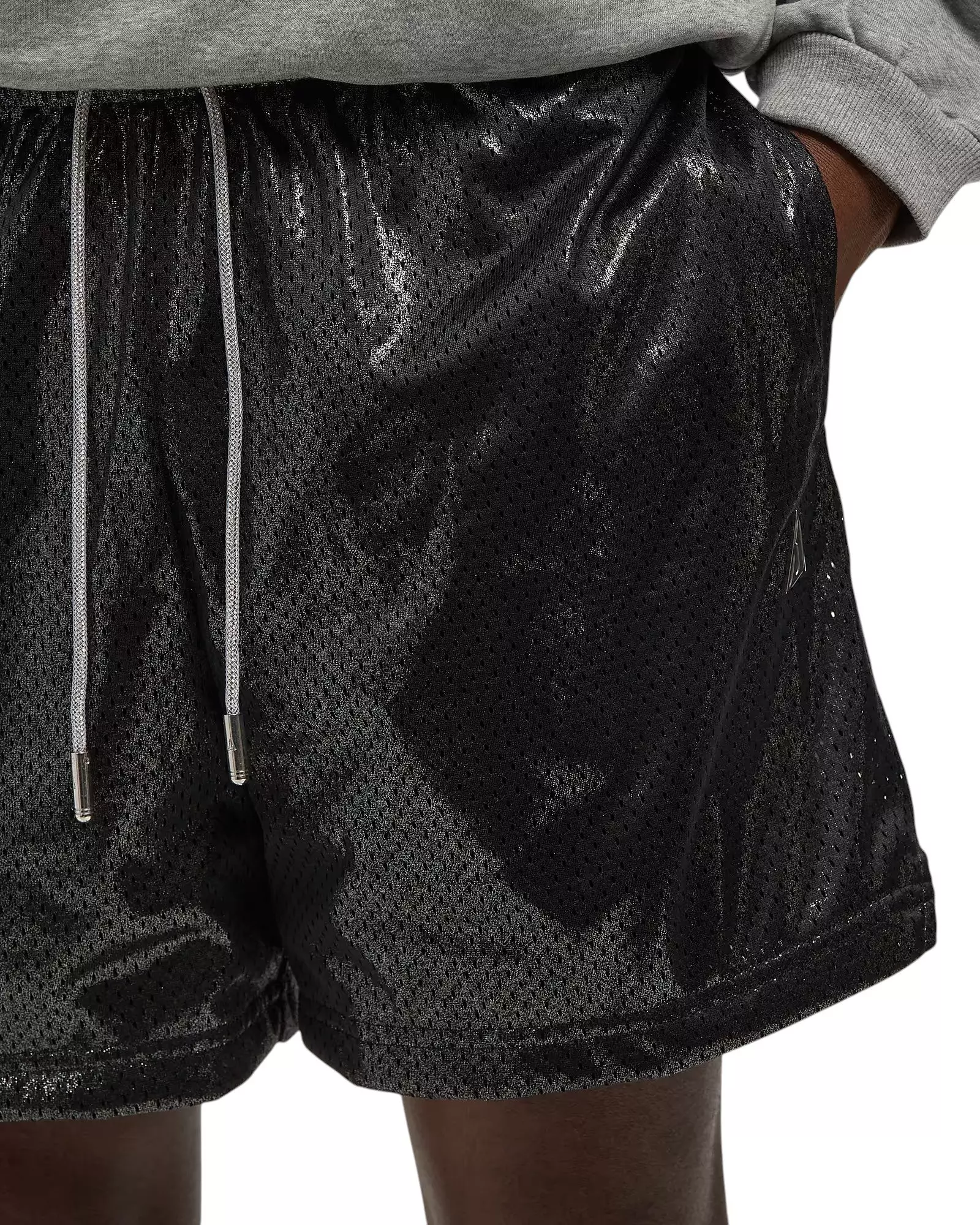 Nike Men's Ja Standard Issue Mesh 5" Basketball Shorts - BLACK
