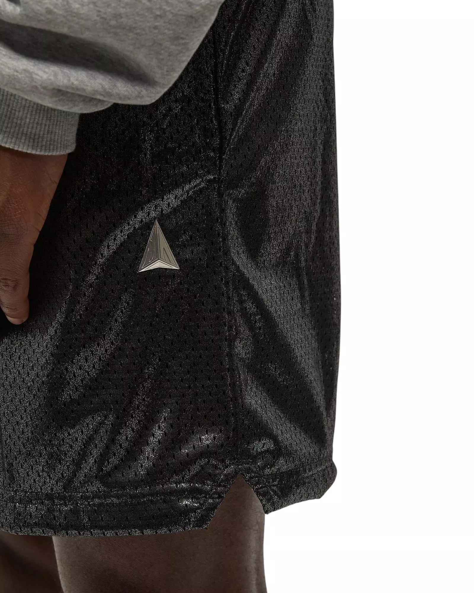 Nike Men's Ja Standard Issue Mesh 5" Basketball Shorts - BLACK