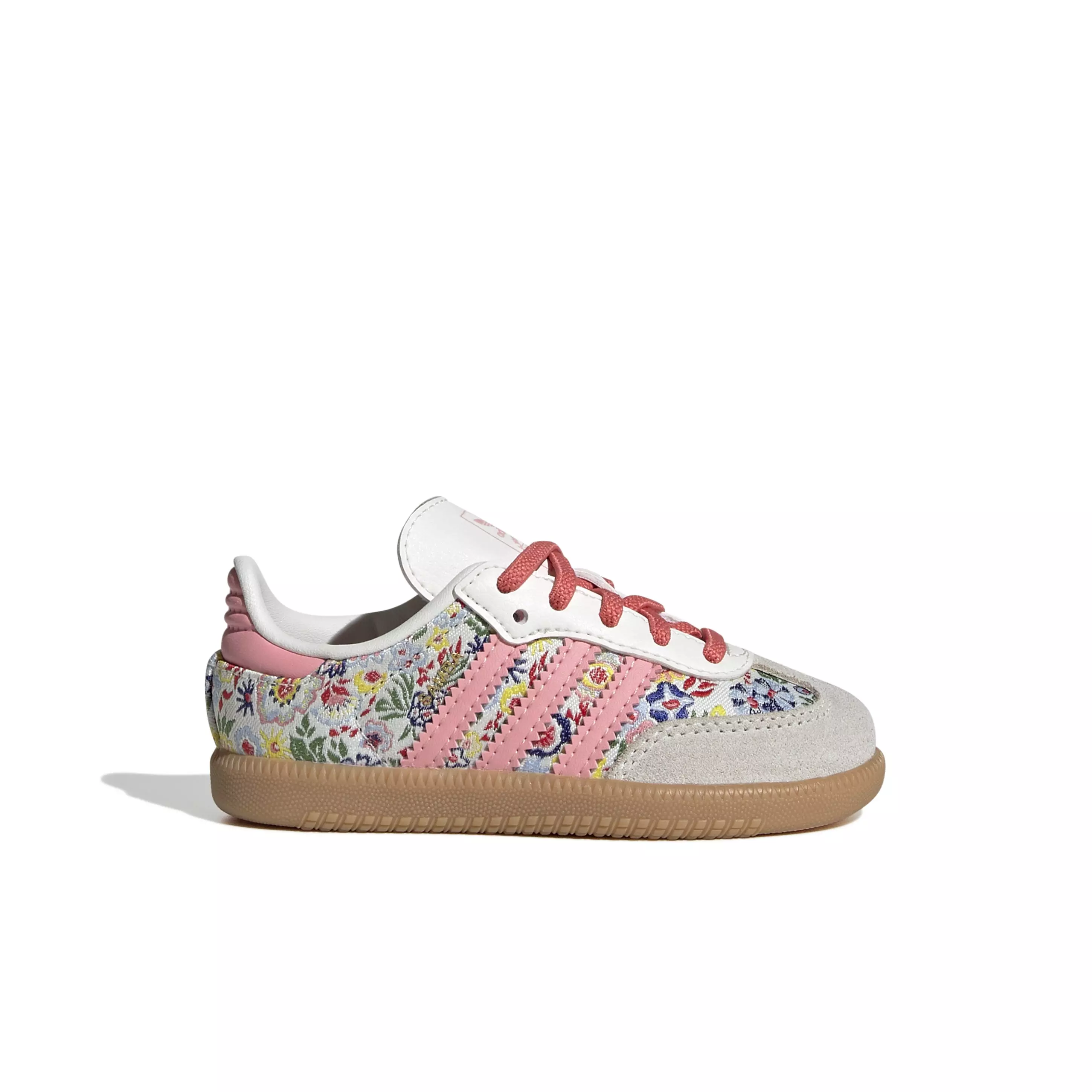 adidas Originals Samba OG x Liberty London Elastic Lace Infant Girls' Shoe - BLACK