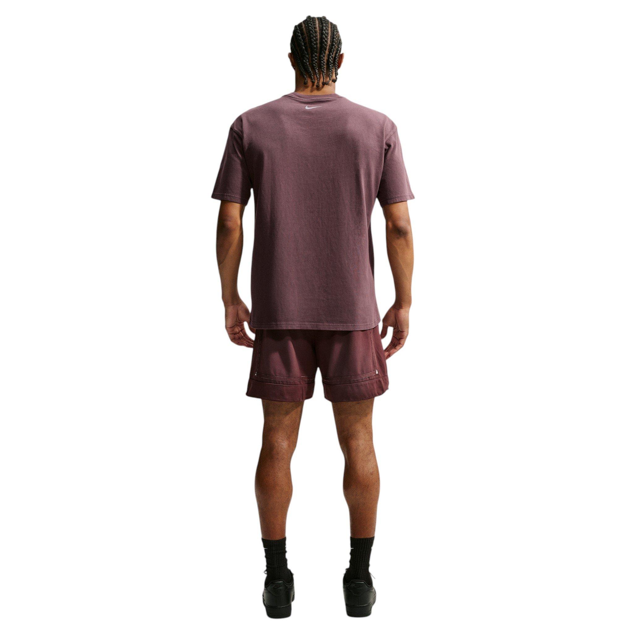 Nike Men's Ja Standard Issue 6" Basketball Shorts - Burgundy Crush - BURGUNDY
