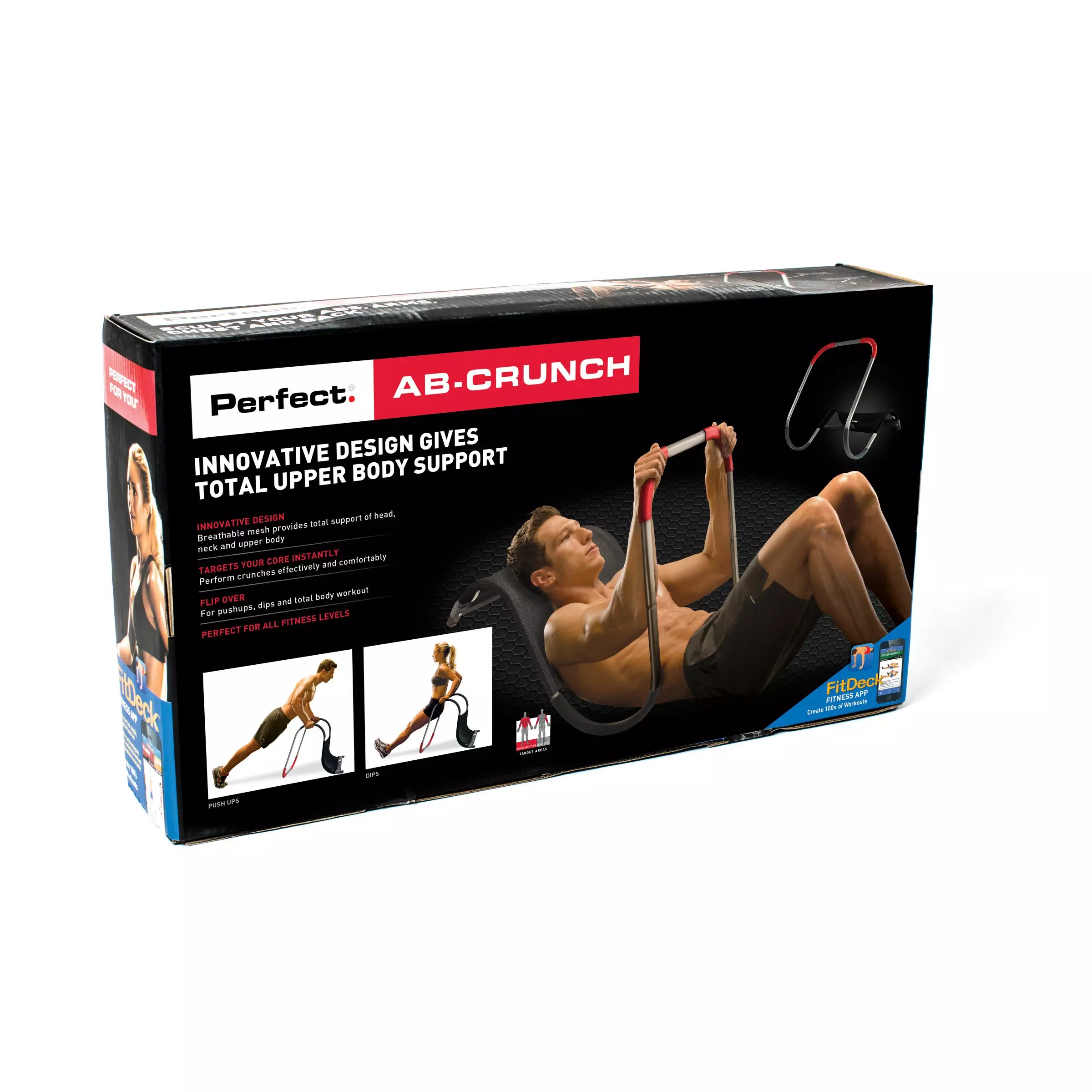 SKLZ Perfect Ab Fitness Crunch - BLACK