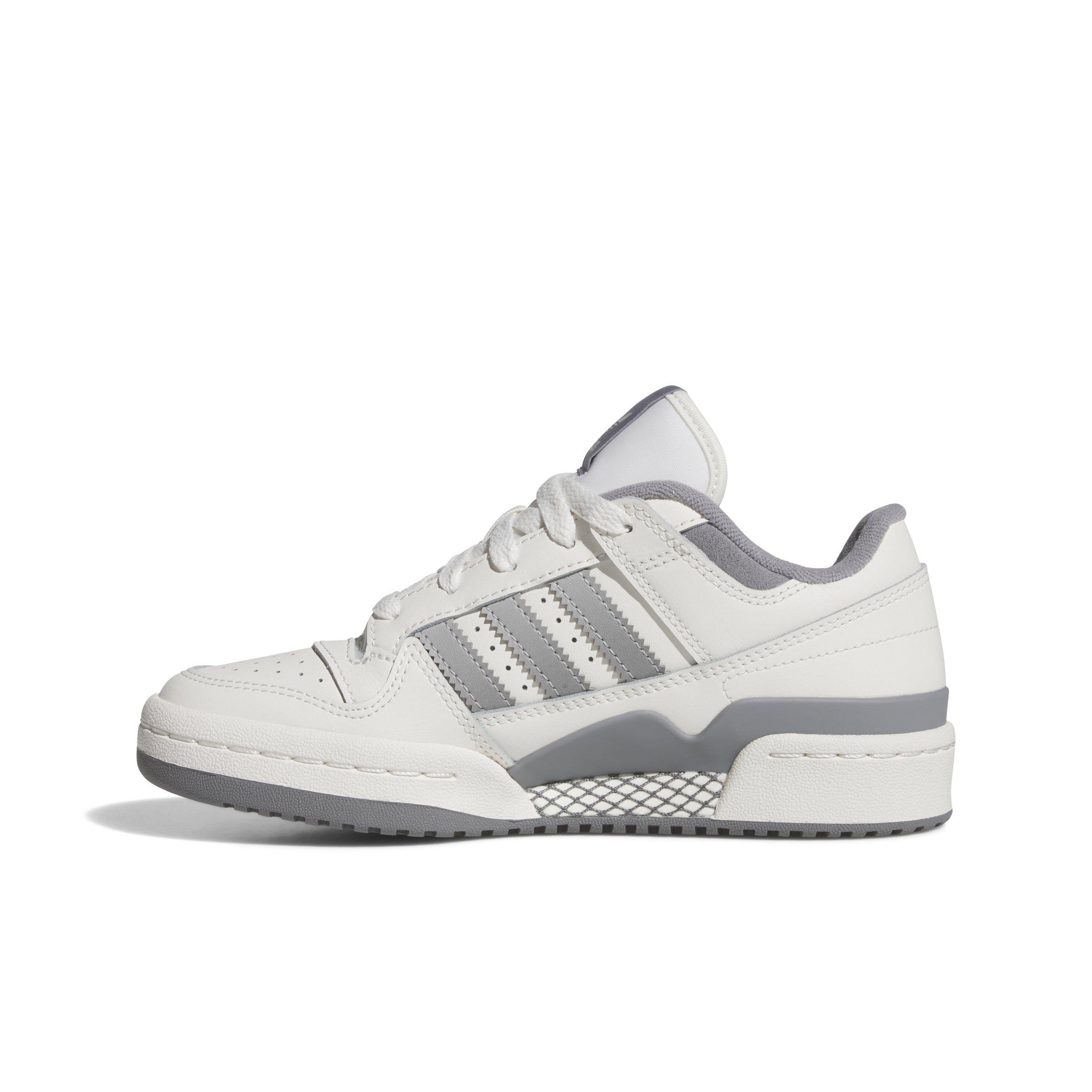 adidas Forum Low CL Grade School Boys' "Cloud White/Grey Three/Grey Two" Shoe