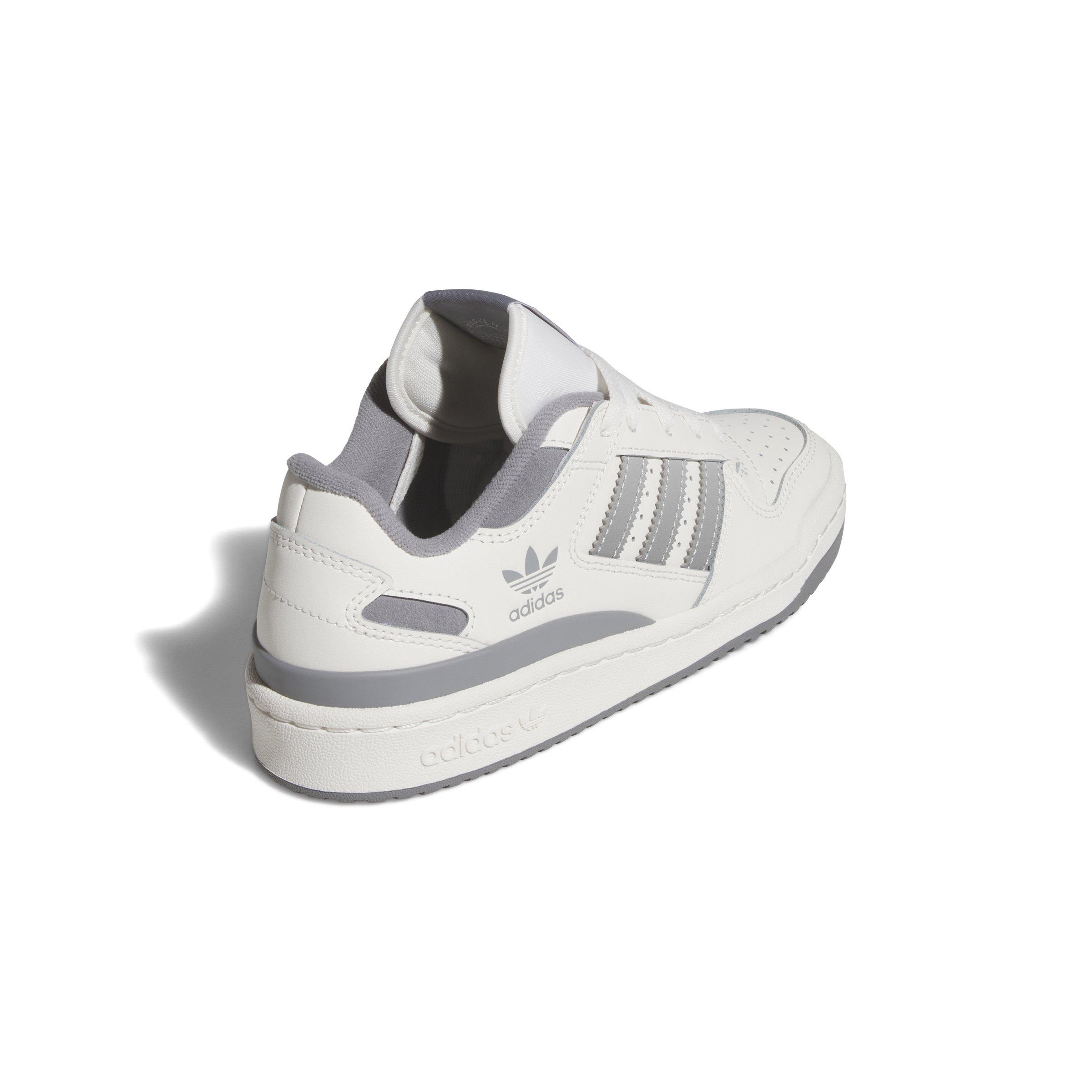 adidas Forum Low CL Grade School Boys' "Cloud White/Grey Three/Grey Two" Shoe