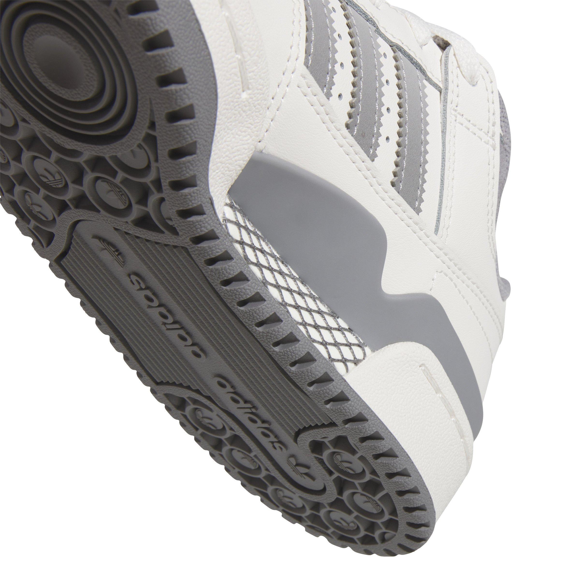adidas Forum Low CL Grade School Boys' "Cloud White/Grey Three/Grey Two" Shoe