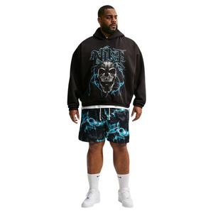 Nike Men's Standard Issue Marble Dri-FIT 5" Mesh Basketball Shorts - BLUE