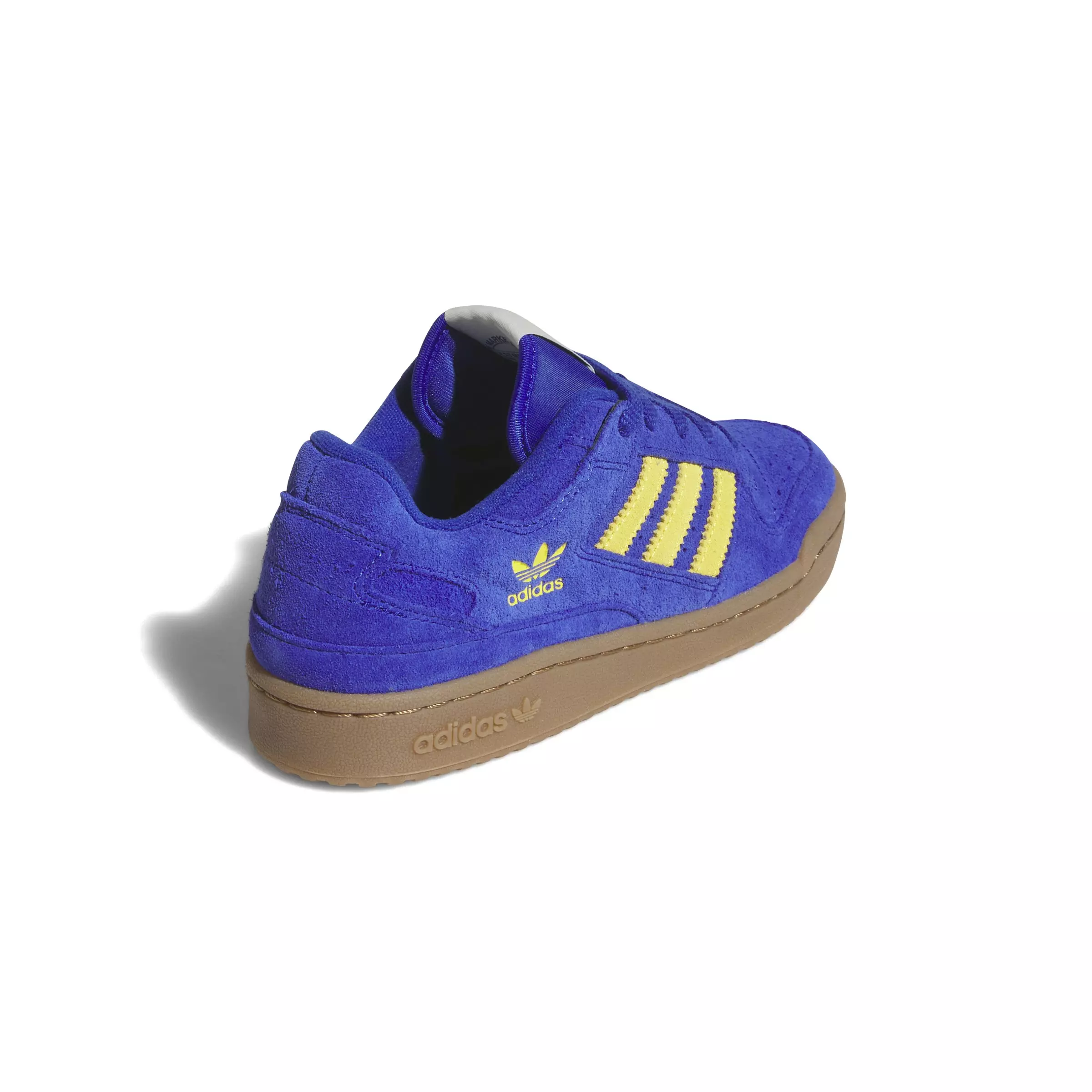 adidas Forum Low CL "Semi Lucid Blue/Yellow/Gum M2" Grade School Boys' Shoe - BLUE/YELLOW/GUM
