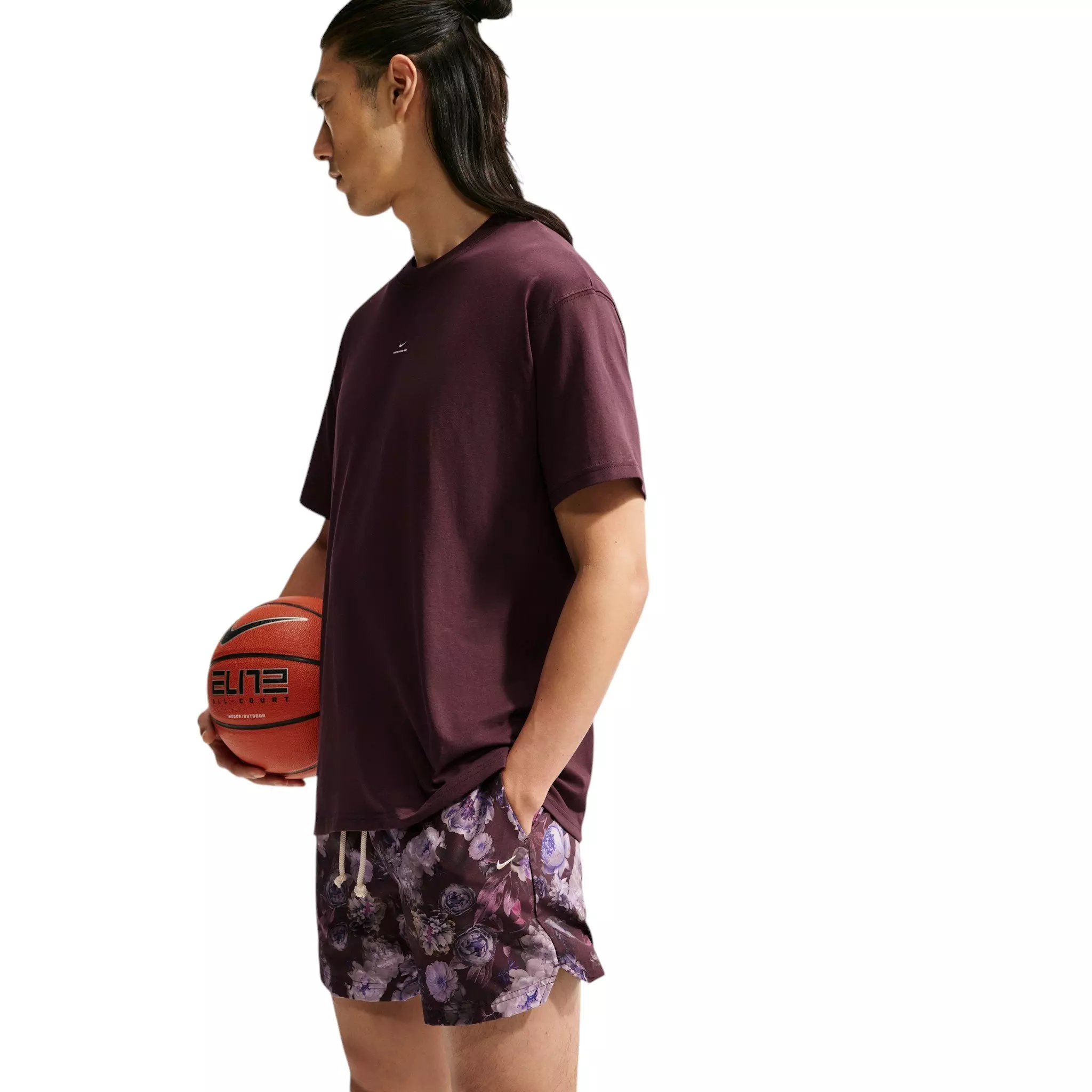 Nike Men's Standard Issue Dri-FIT 5" Basketball Shorts - RED