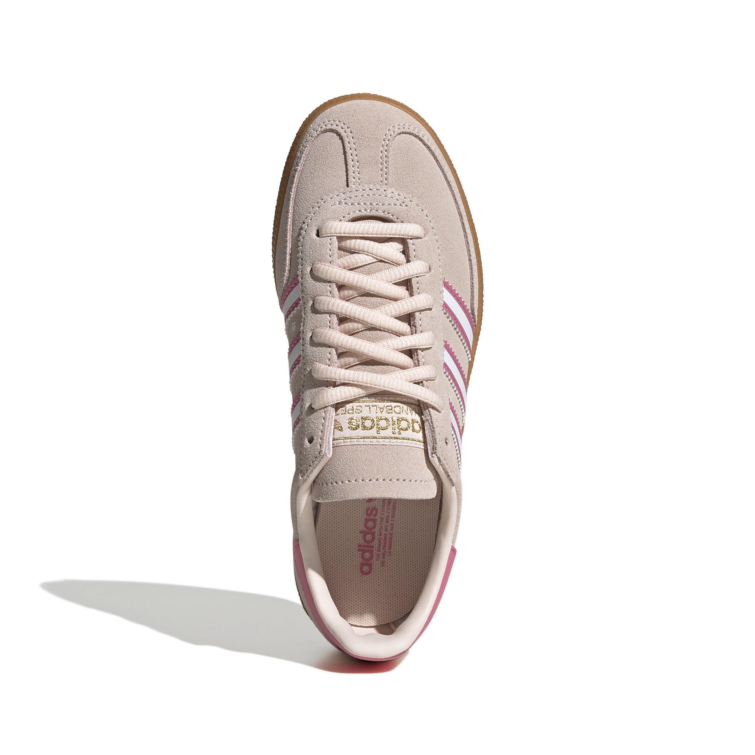 adidas Originals Handball Spezial Grade School Girls' "Wonder Quartz/Ftwr White/Rose Tone" Shoe