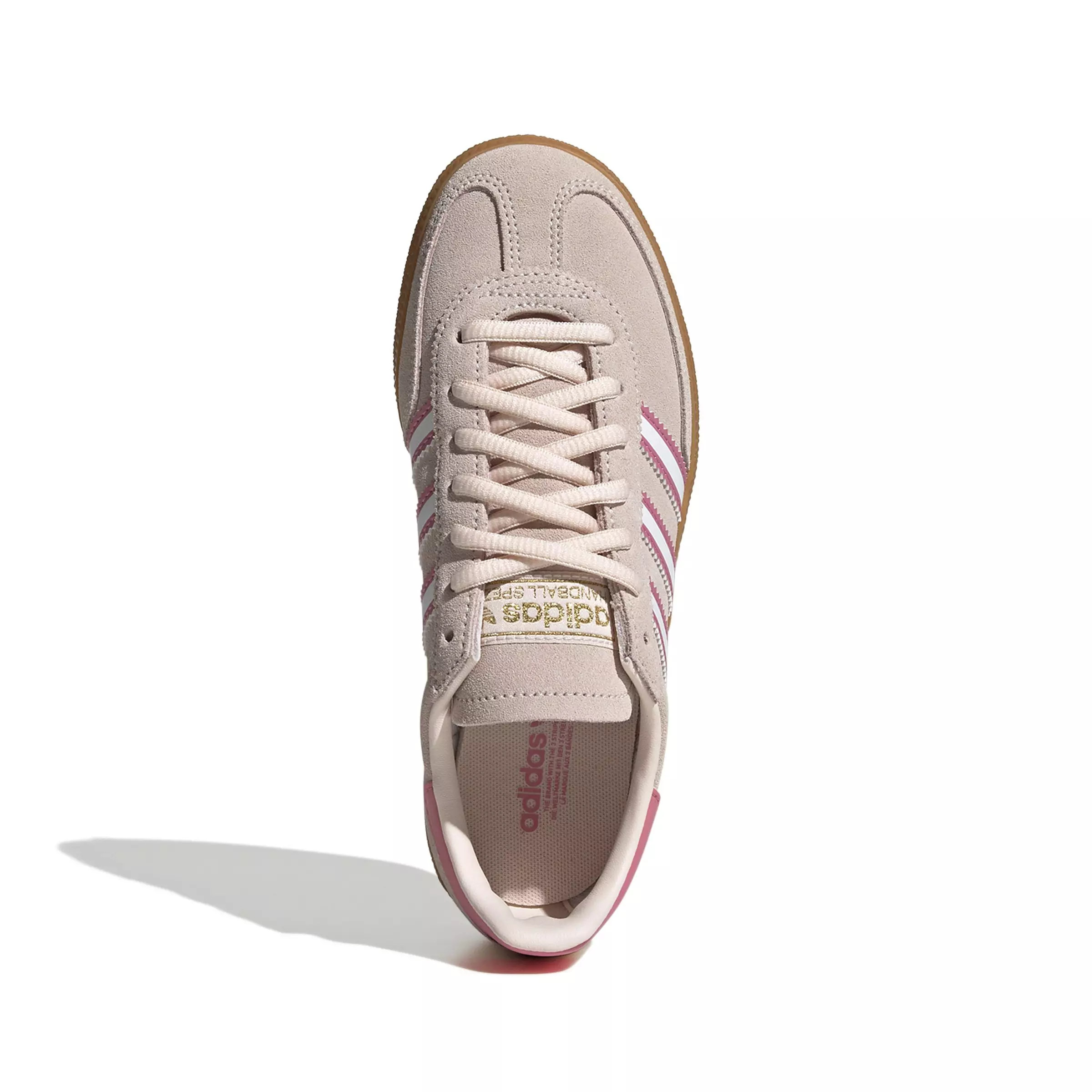 adidas Originals Handball Spezial "Wonder Quartz/Ftwr White/Rose Tone" Grade School Girls' Shoe - QUARTZ/WHITE/ROSE