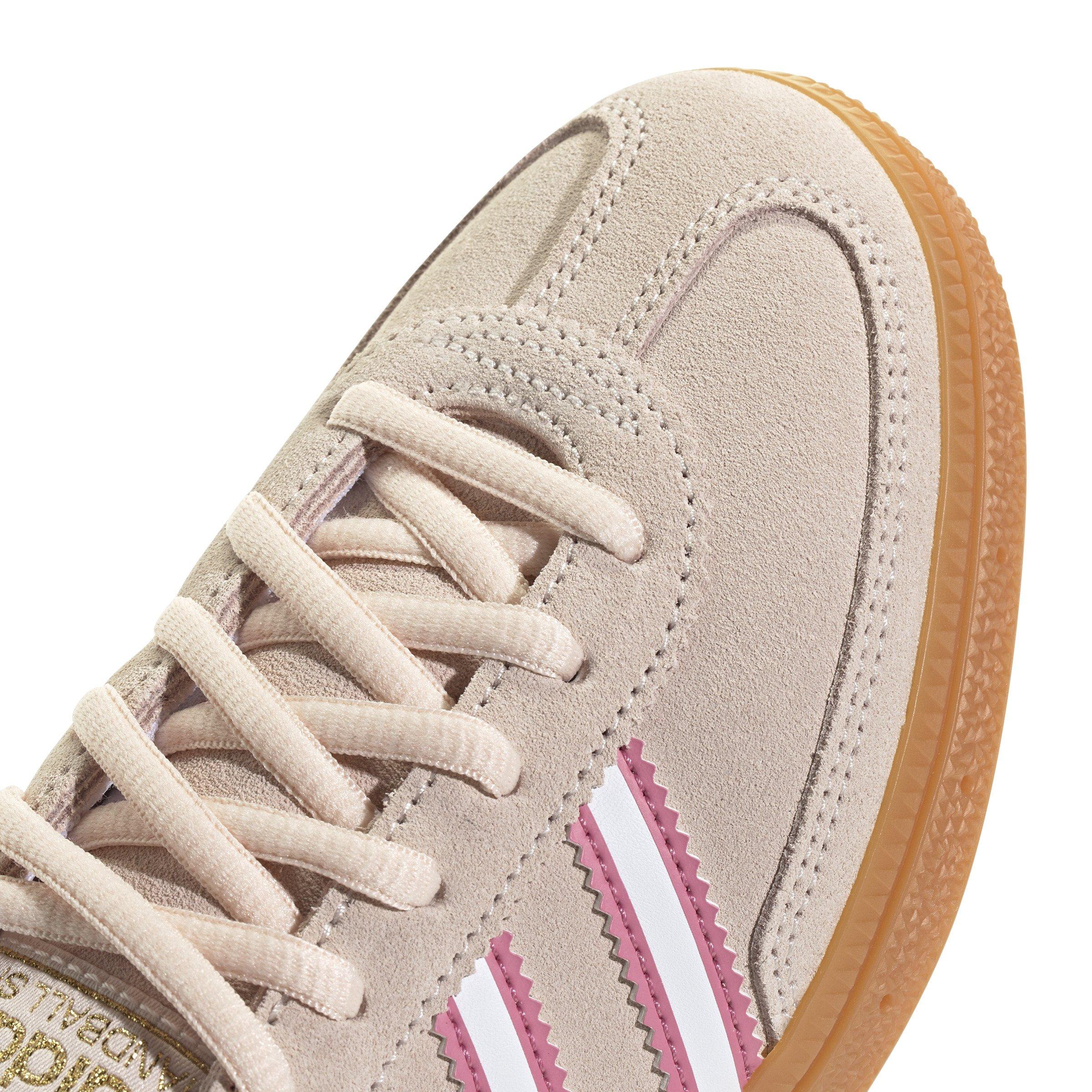 adidas Originals Handball Spezial Grade School Girls' "Wonder Quartz/Ftwr White/Rose Tone" Shoe