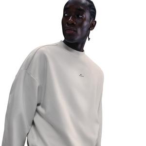 Nike Men's Standard Issue Therma-FIT Basketball Crew - Sail/Black