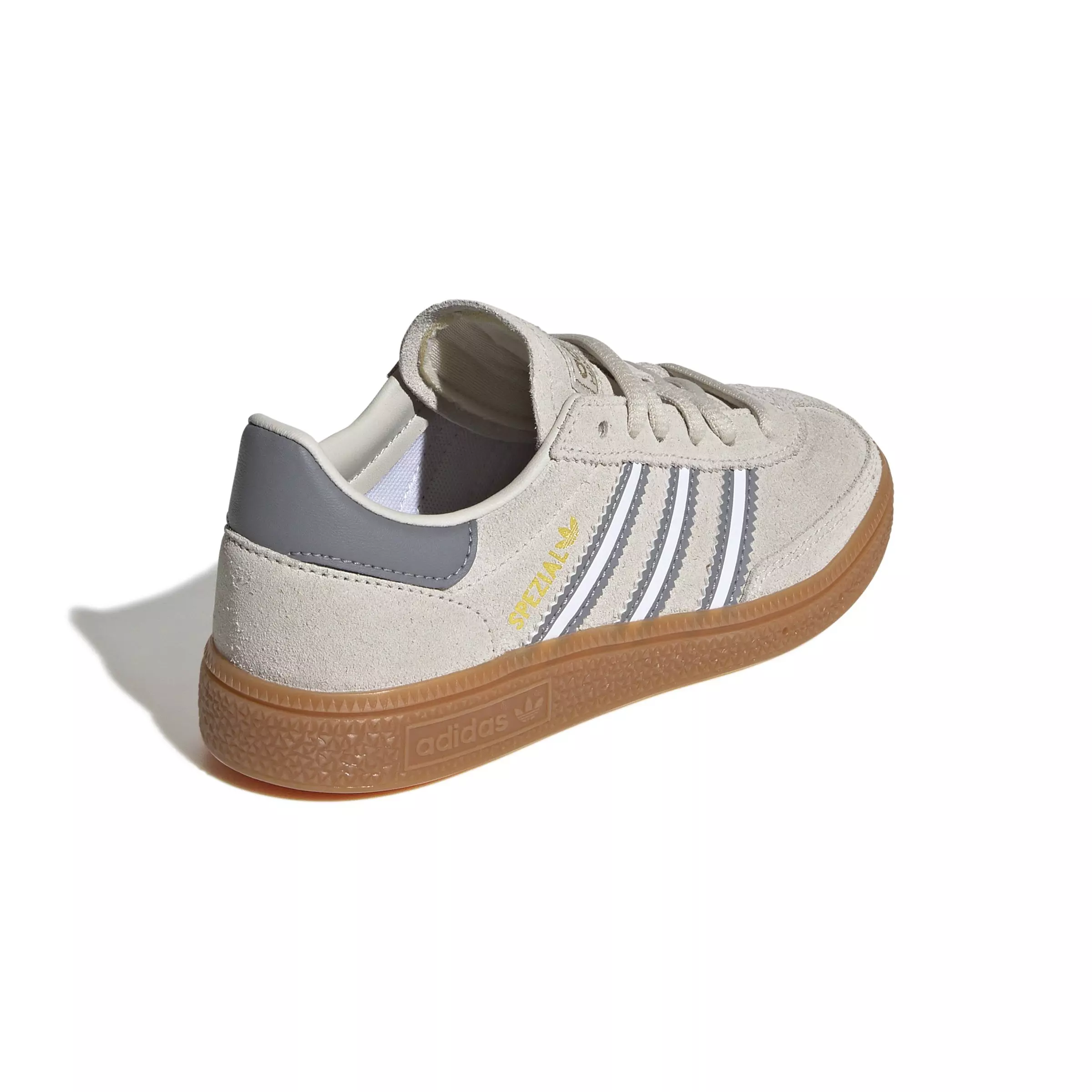 adidas Originals Handball Spezial "Alumina/Ftwr White/Grey Three" Preschool Boys' Shoe - ALUMINA/WHITE/GREY
