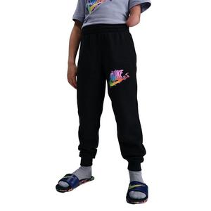 Nike Big Boys' Sportswear Club Fleece Glitch Joggers -Black
