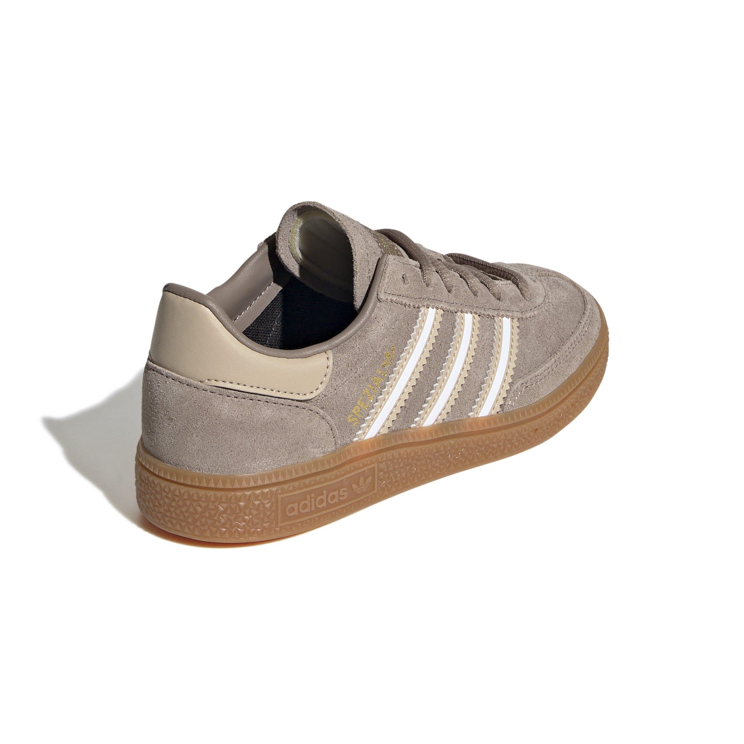 adidas Originals Handball Spezial Preschool Boys' "Chalky Brown/Ftwr White/Magic Beige" Shoe