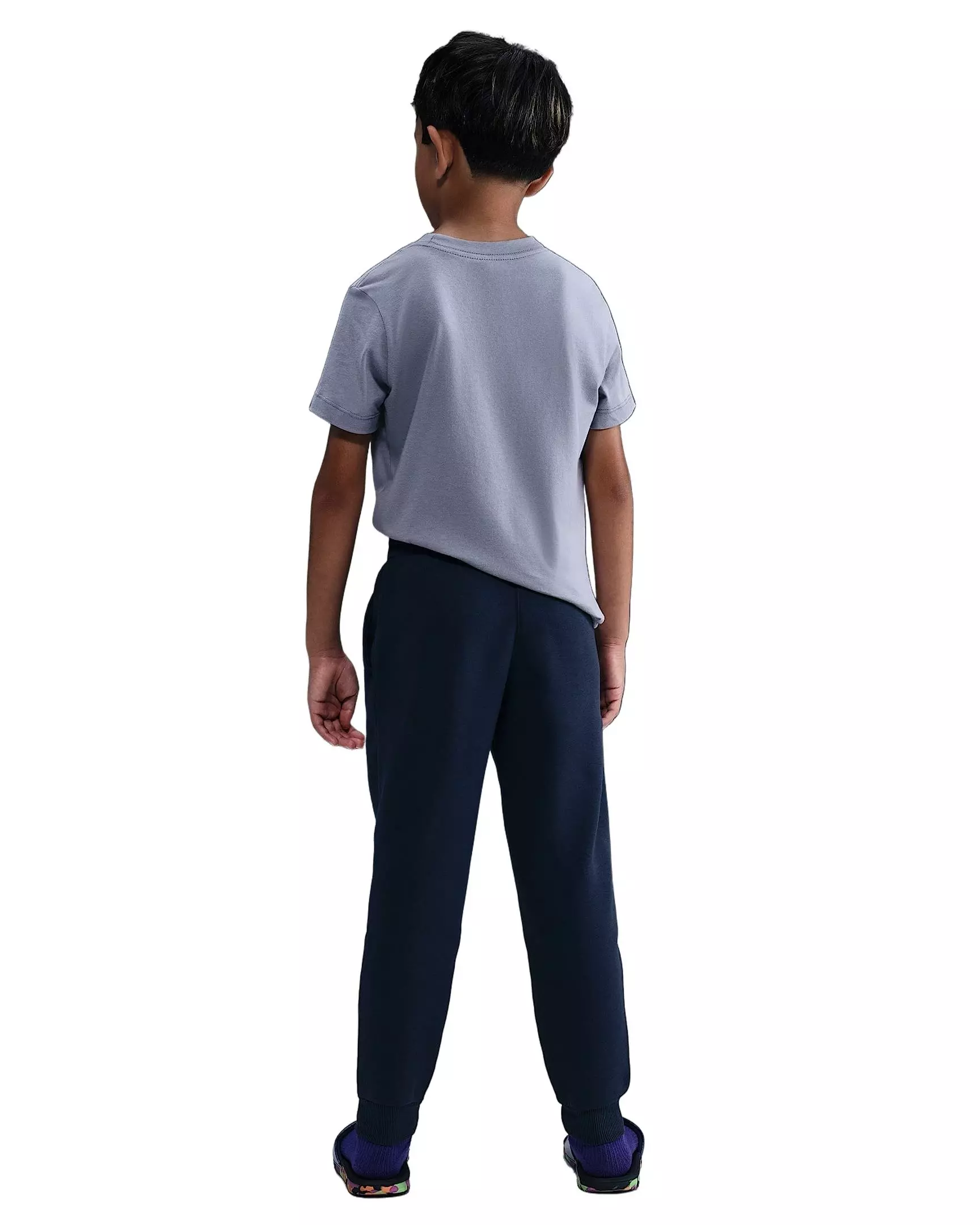 Nike Big Boys' Sportswear Club Fleece Glitch Joggers - Blue - BLUE