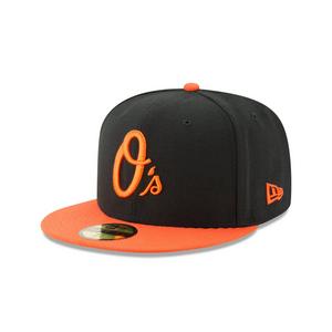 New Era Baltimore Orioles 59FIFTY Authentic Collection Fitted Hat-Orange/White/Black