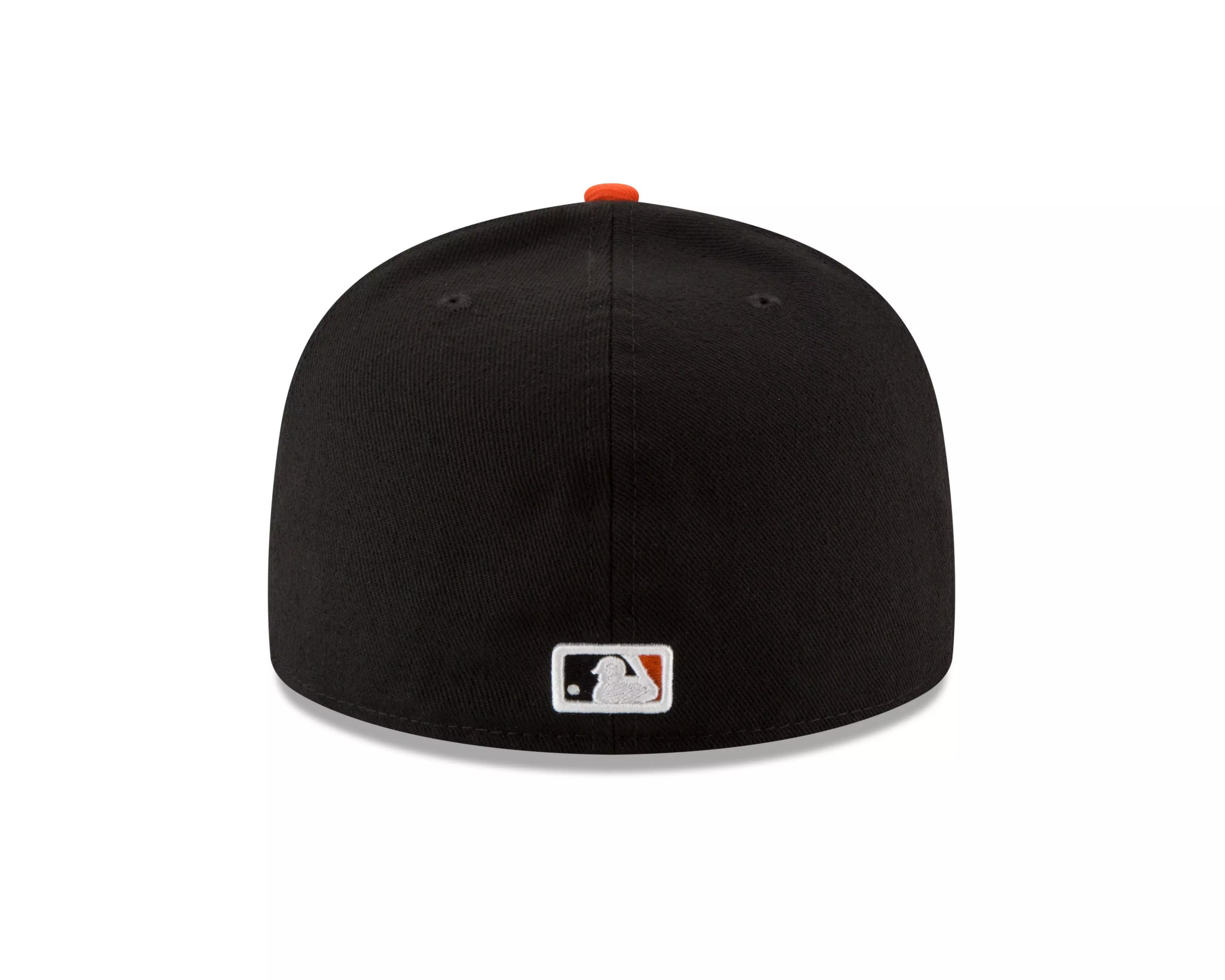 New Era Baltimore Orioles 59FIFTY Authentic Collection Home Fitted Hat - WHITE/BLACK/ORANGE