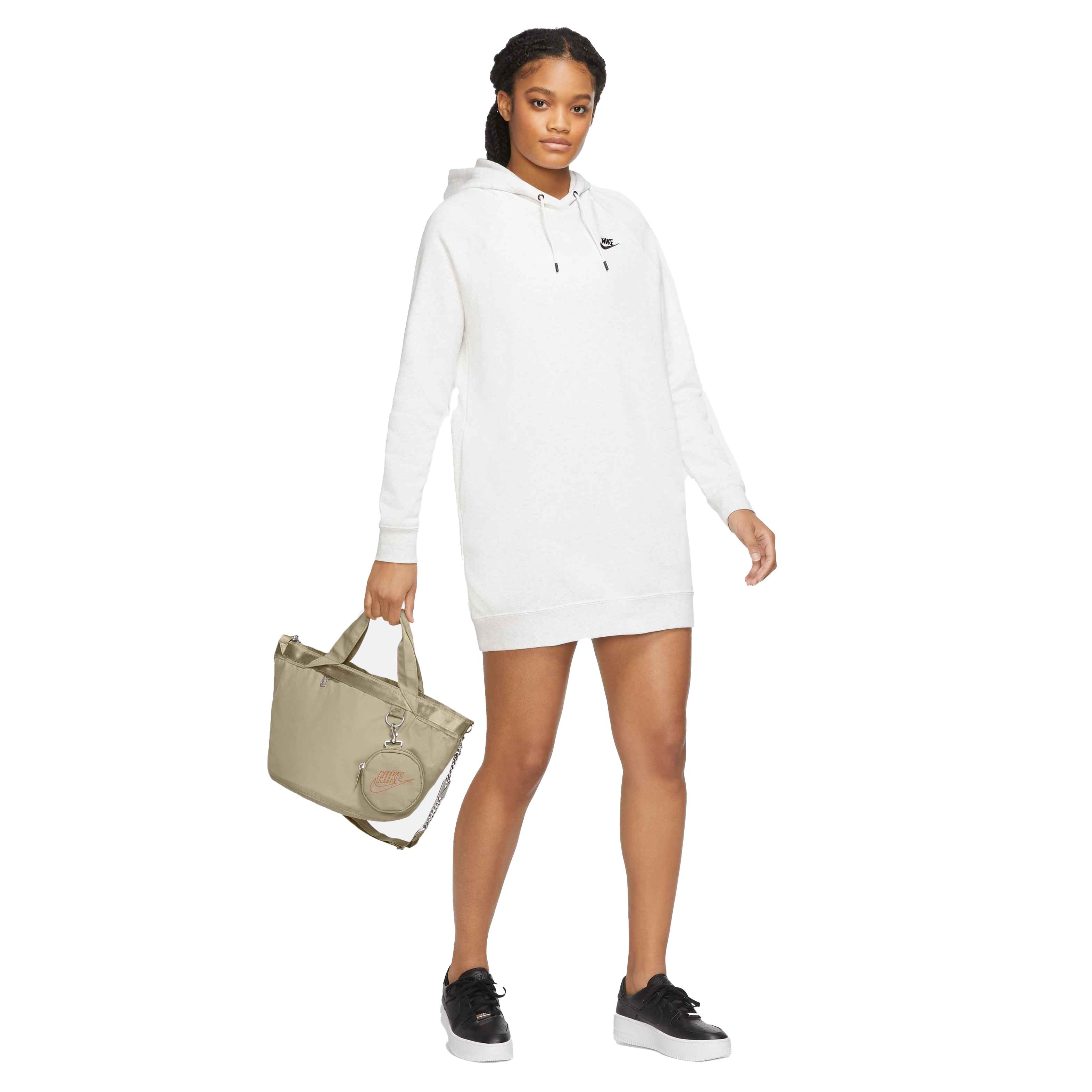 Nike Women's Sportswear Futura Luxe Tote-Beige - BROWN Thumbnail View 10