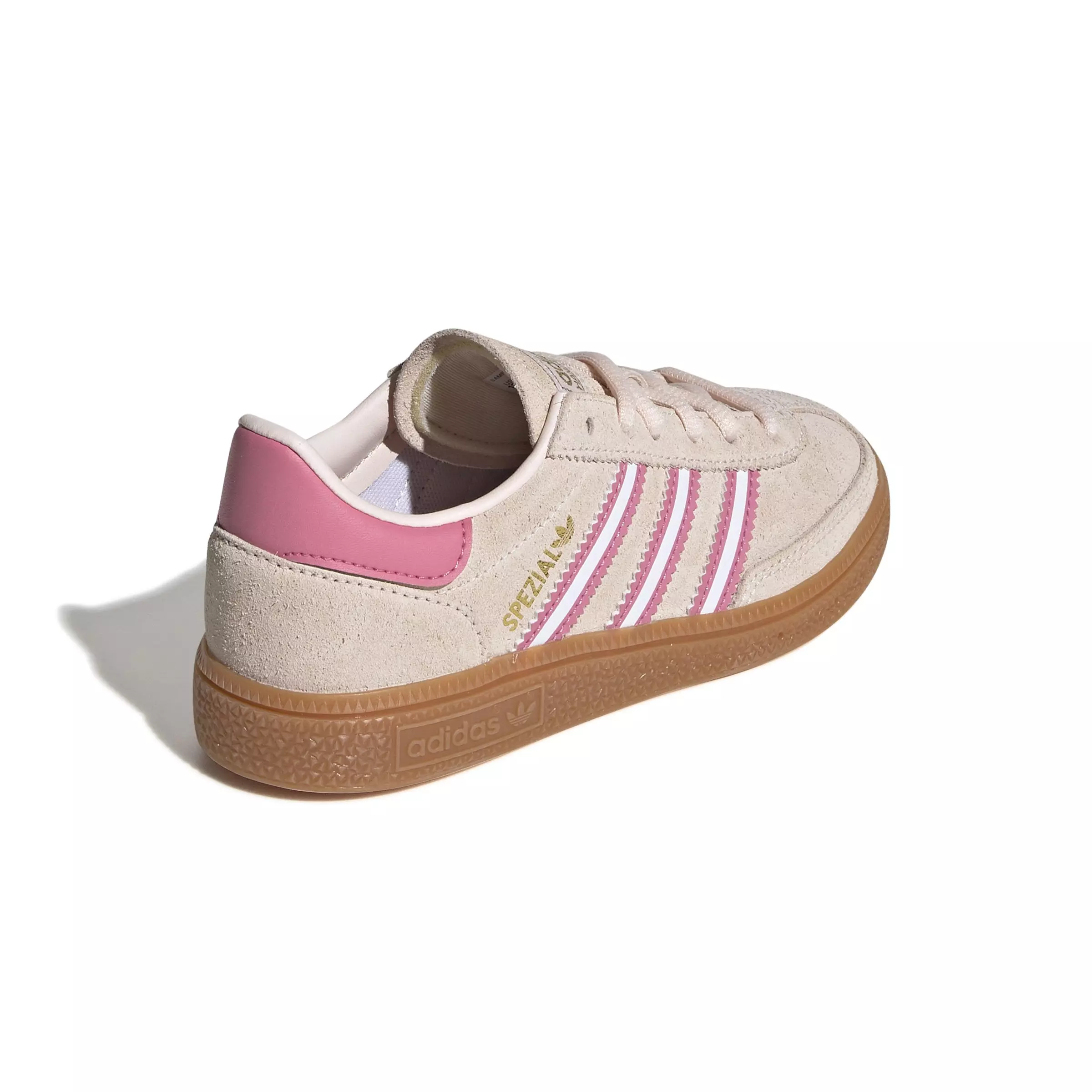 adidas Originals Handball Spezial "Wonder Quartz/Ftwr White/Rose Tone" Preschool Girls' Shoe - QUARTZ/WHITE/ROSE