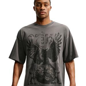 Nike Men's Crow Basketball Oversized T-Shirt - BLACK