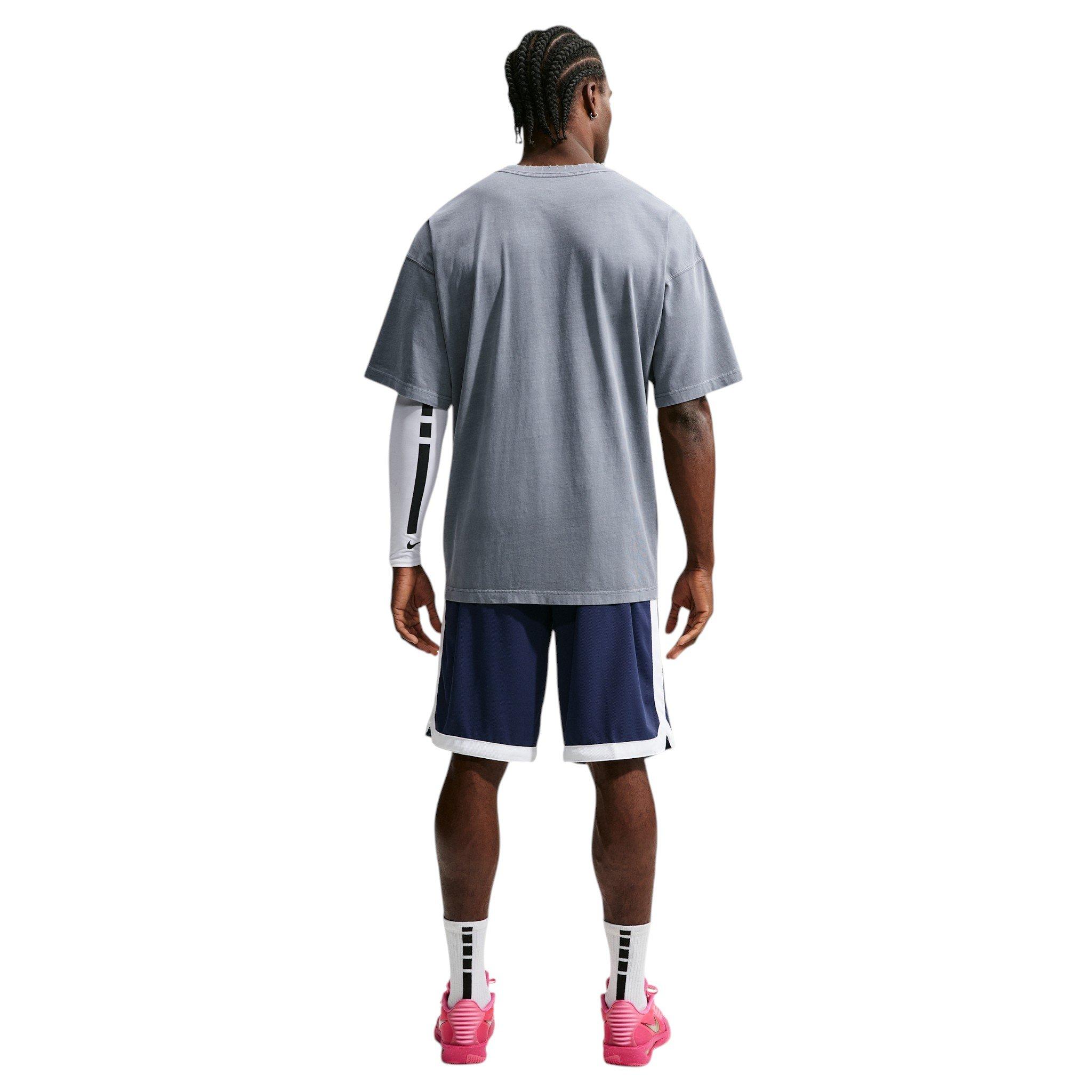 Nike Men's Crow Basketball Oversized T-Shirt - GREY
