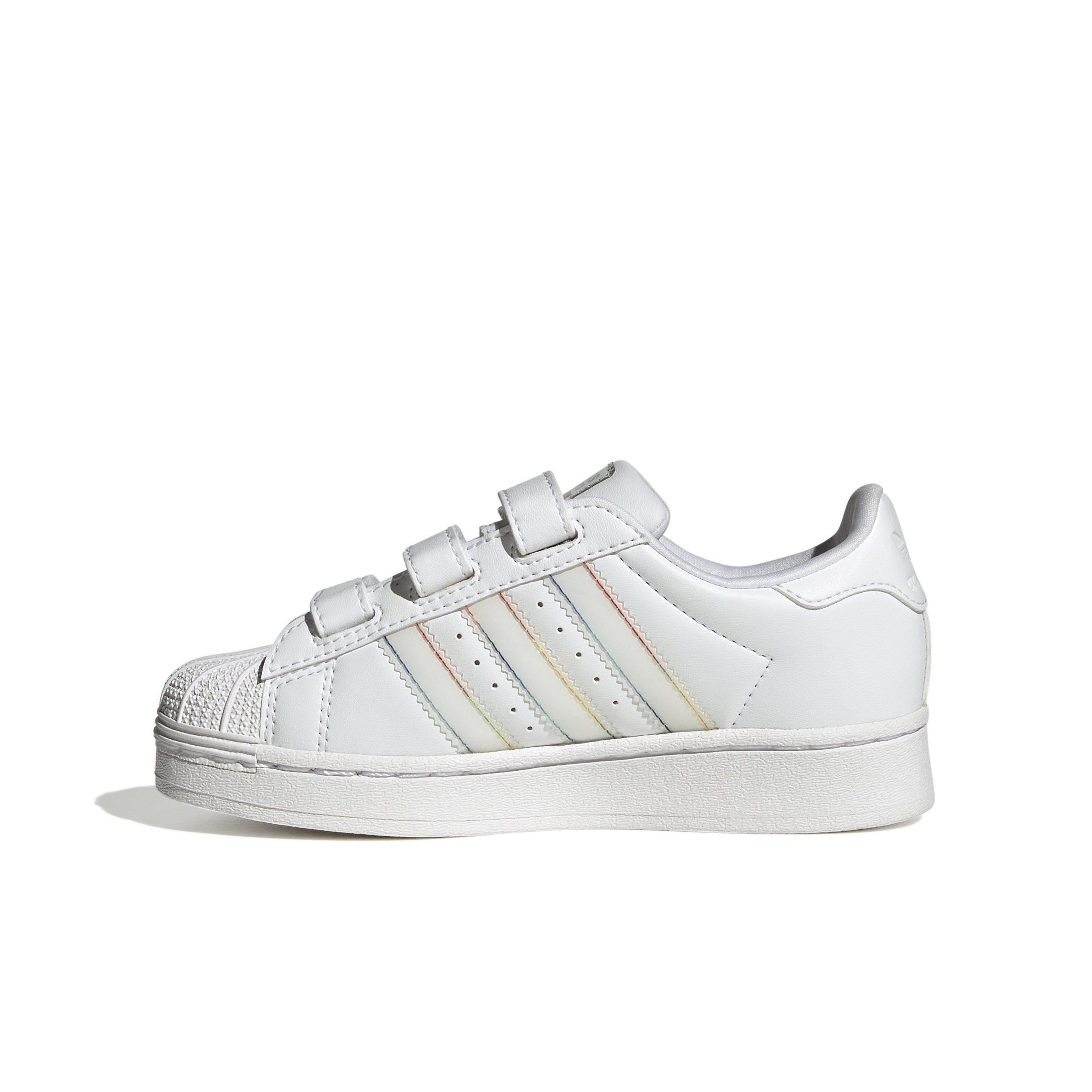 adidas Originals Superstar LED Lights CC Preschool Boys' "Ftwr White/Core Black" Shoe