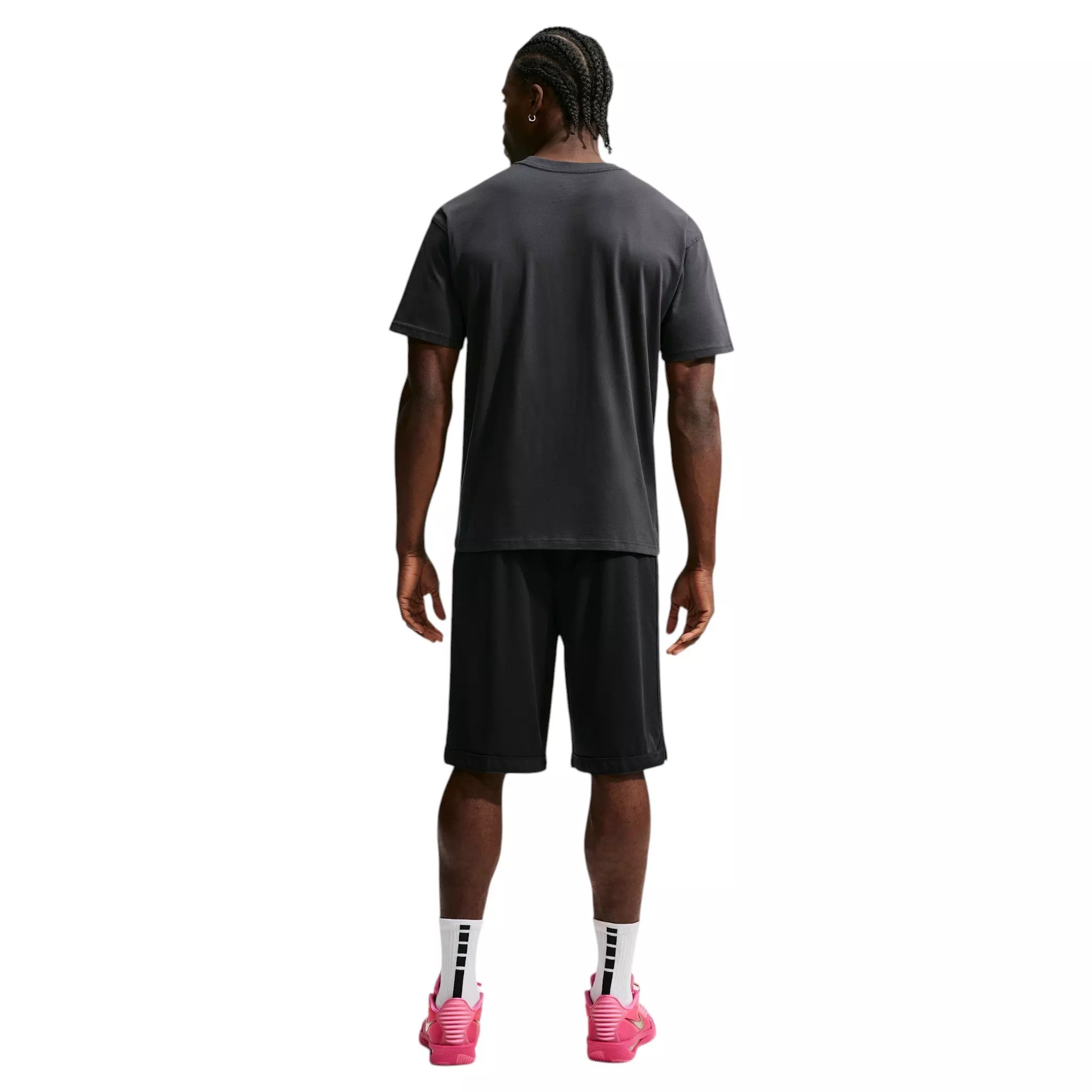 Nike Men's Spiked Basketball T-Shirt - BLACK