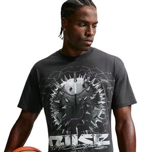 Nike Men's Spiked Basketball T-Shirt - BLACK