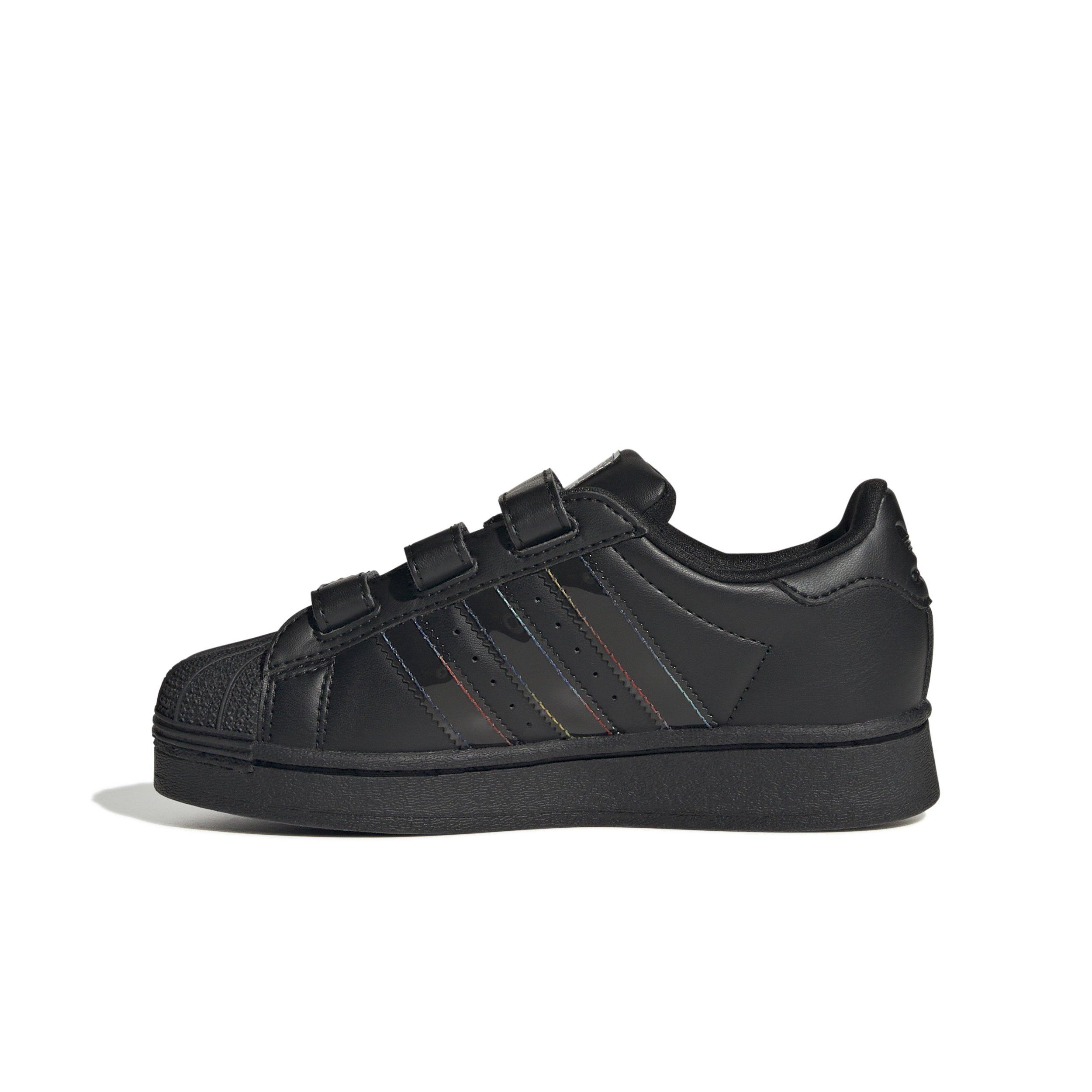 adidas Originals Superstar LED Lights CC Preschool Boys' "Core Black" Shoe