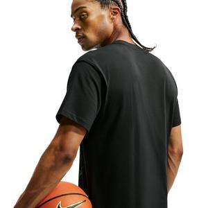 Nike Men's Summit Skull Basketball T-Shirt - BLACK