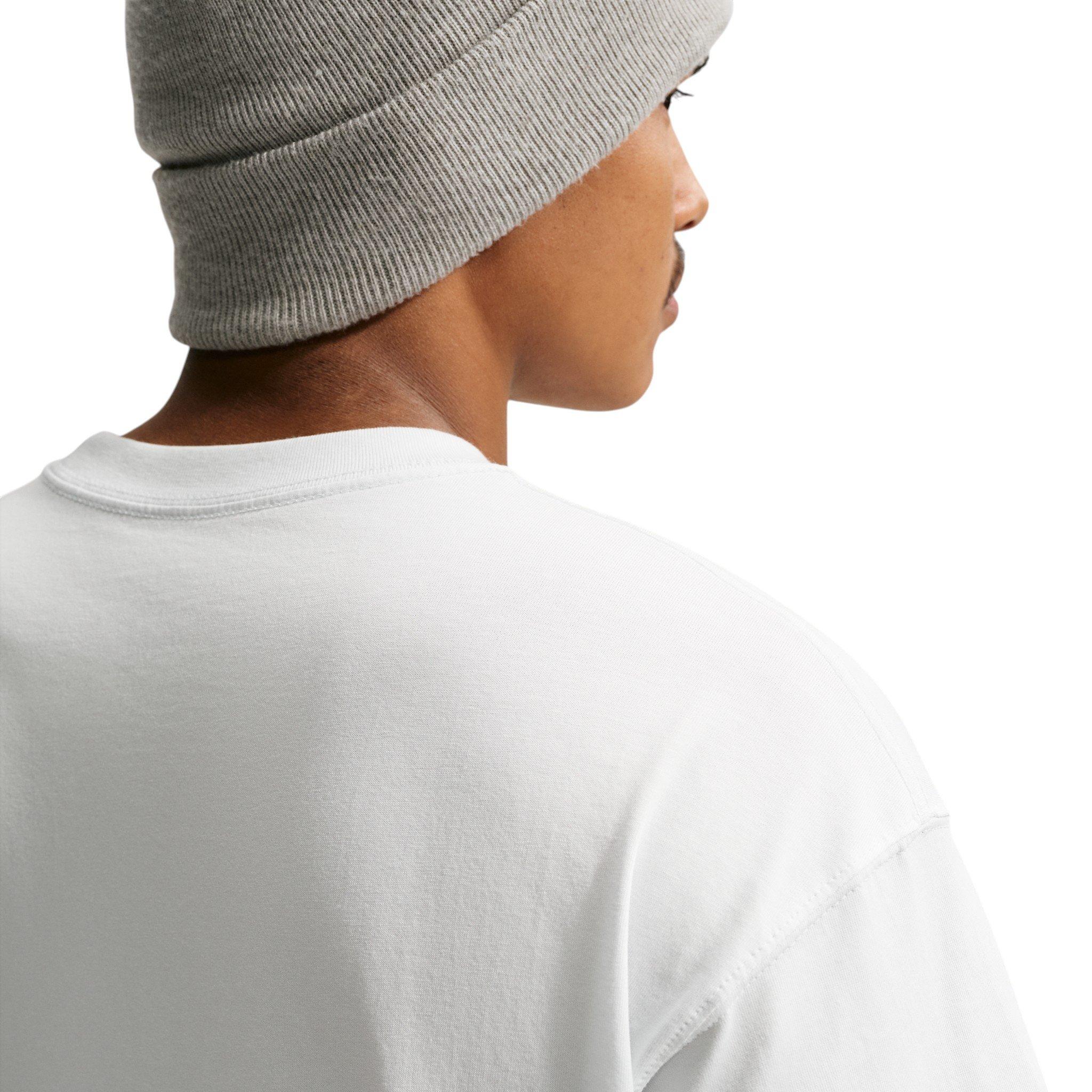 Nike Men's Summit Skull Basketball T-Shirt - WHITE