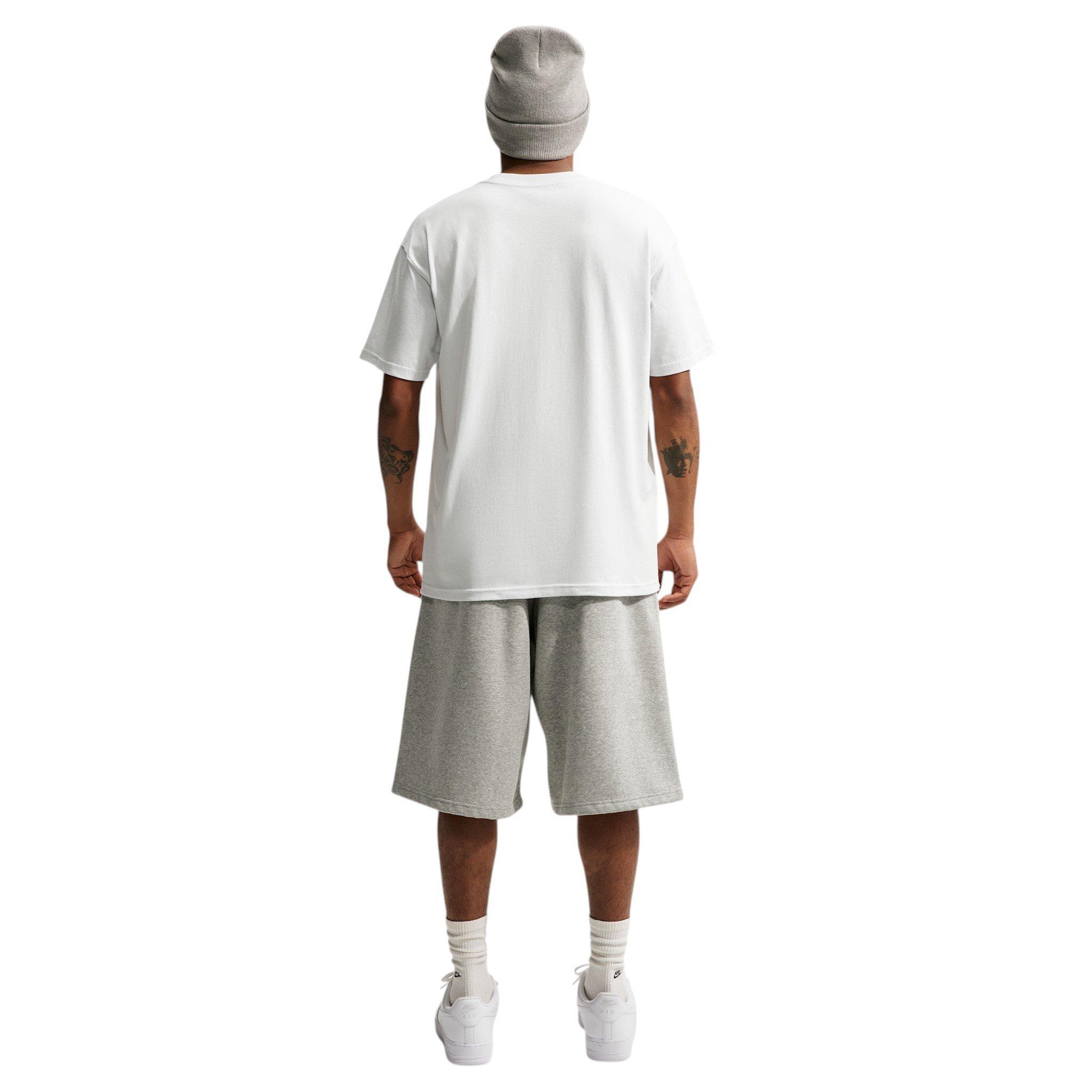 Nike Men's Summit Skull Basketball T-Shirt - WHITE