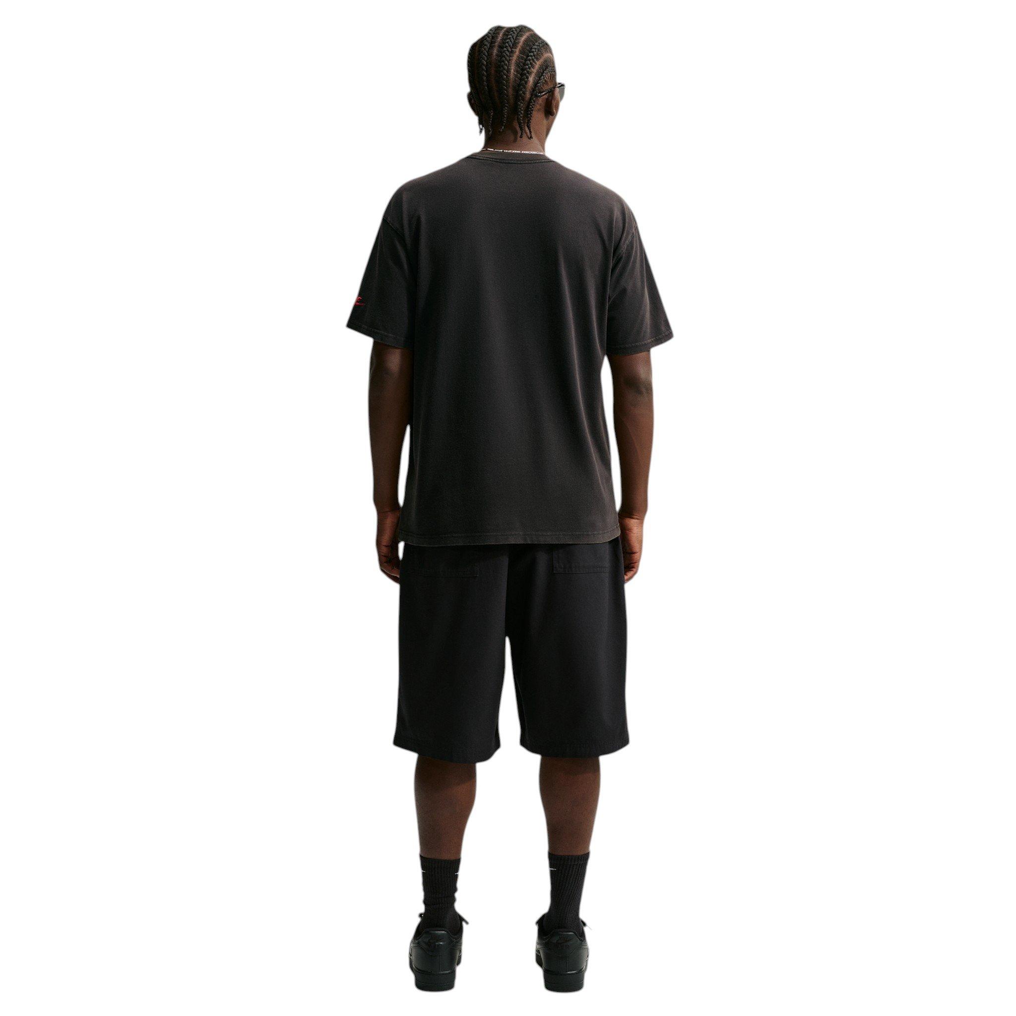 Nike Men's M90 Summit Hoop Basketball T-Shirt - BLACK