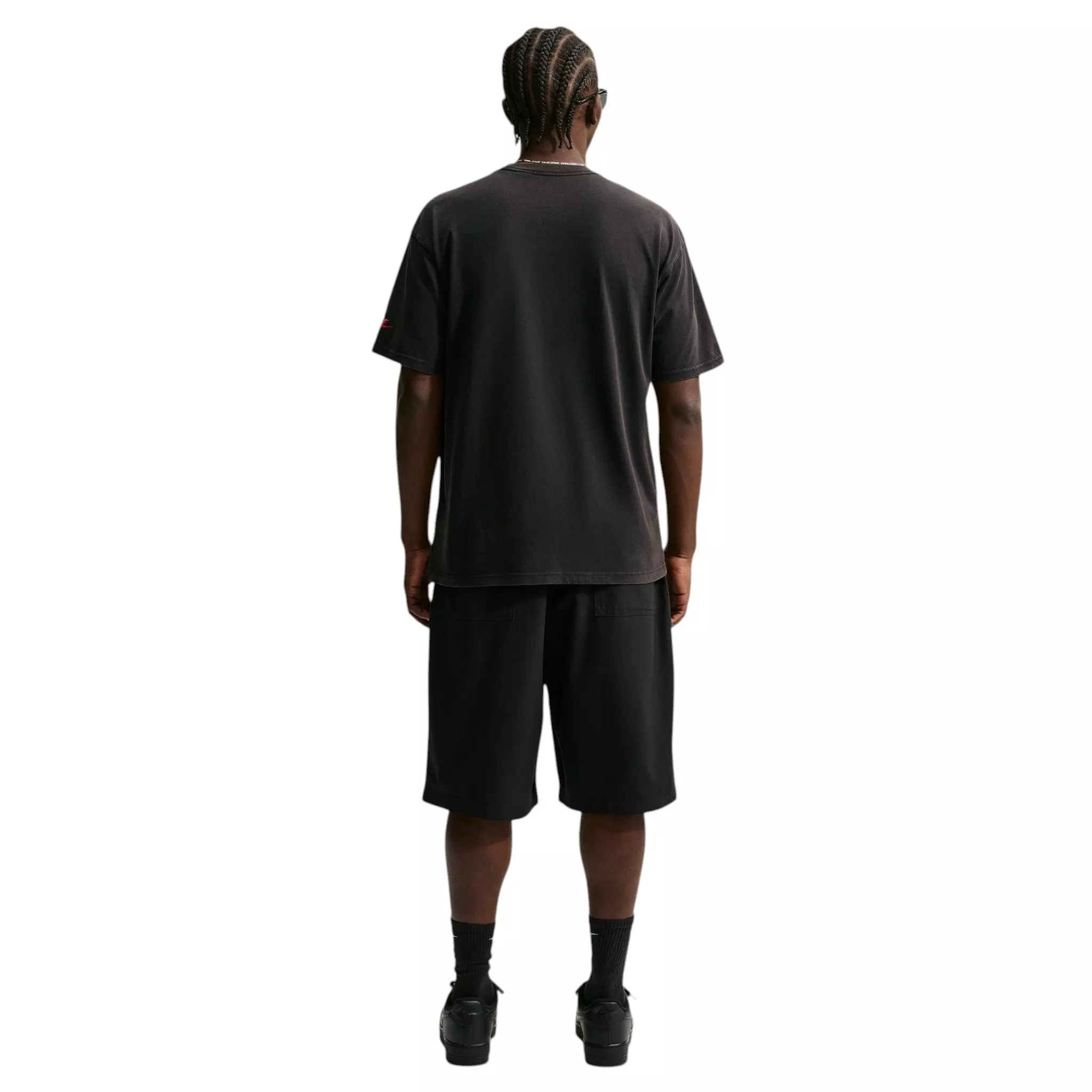 Nike Men's M90 Summit Hoop Basketball T-Shirt - BLACK