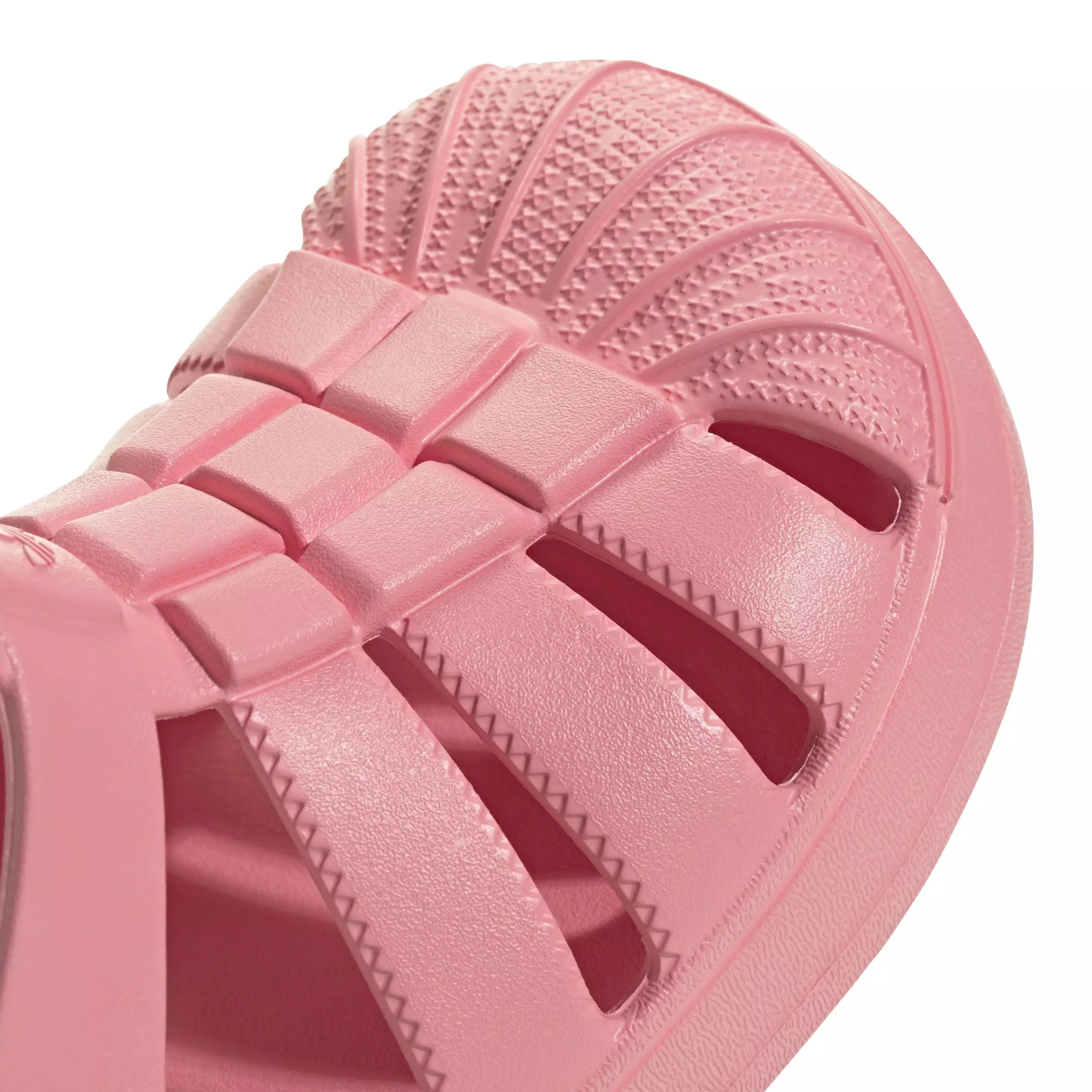 adidas Originals Superstar "Semi Pink Spark/Semi Pink Spark" Preschool Girls' Sandal - PINK/PINK/PINK
