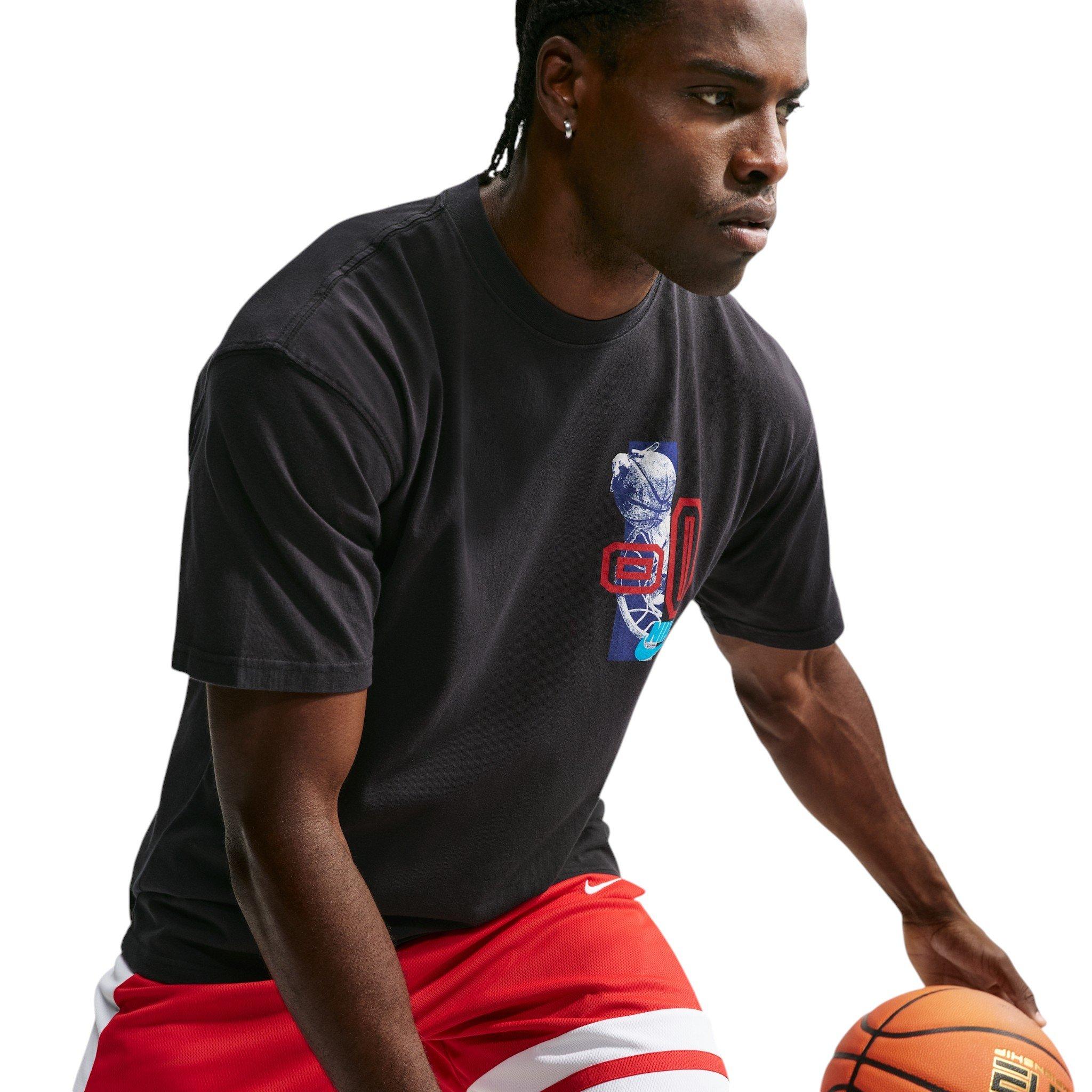 Nike Men's M90 Buckets Basketball T-Shirt - BLACK