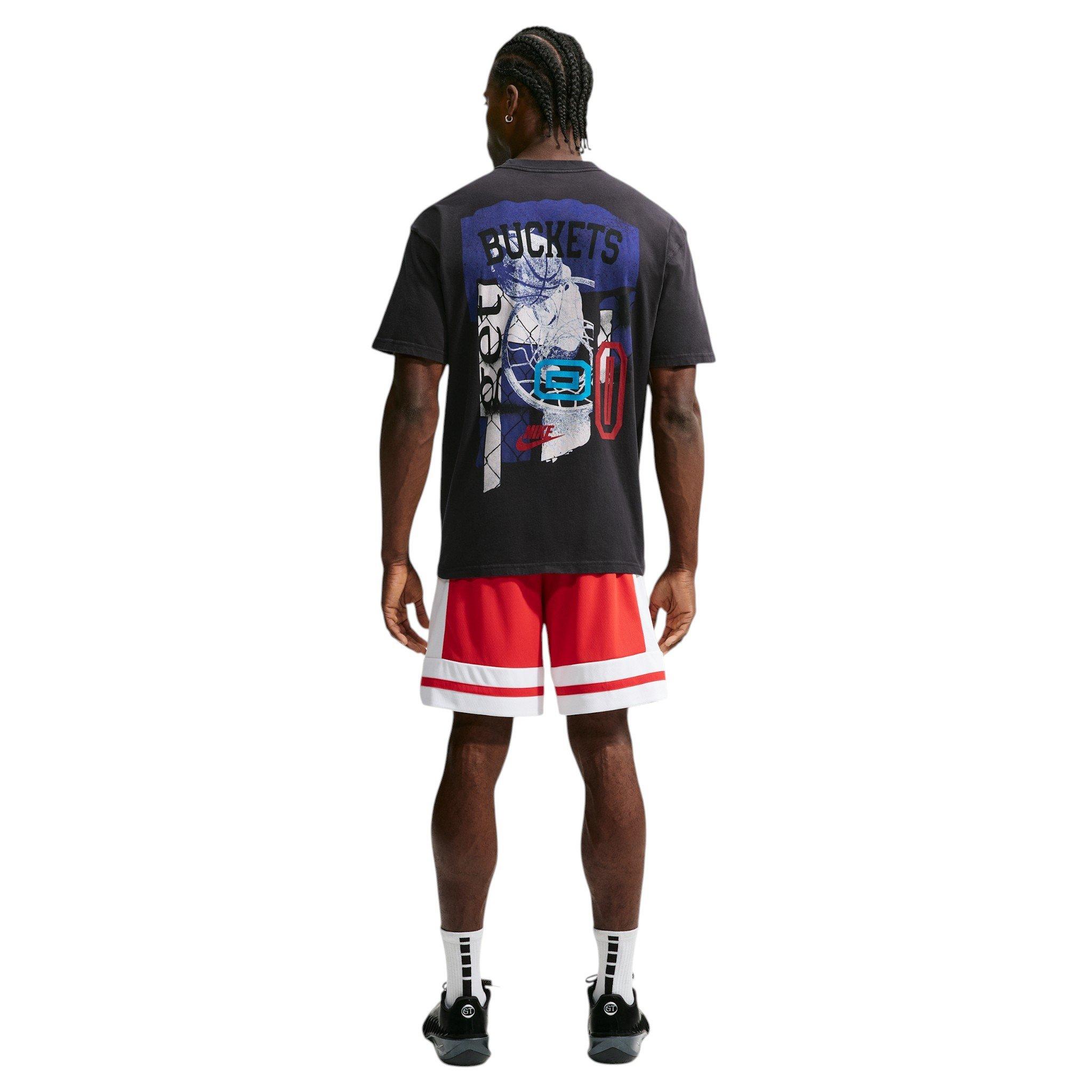 Nike Men's M90 Buckets Basketball T-Shirt - BLACK