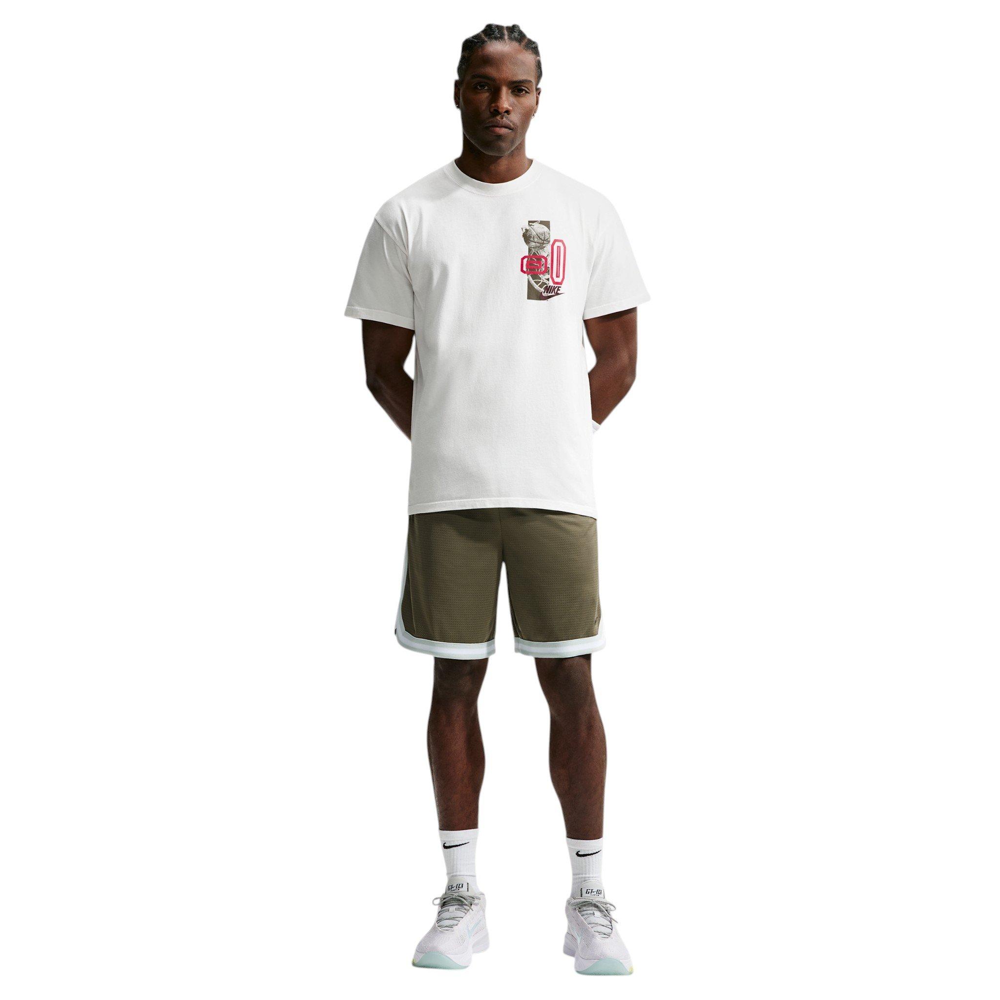 Nike Men's M90 Buckets Basketball T-Shirt - WHITE