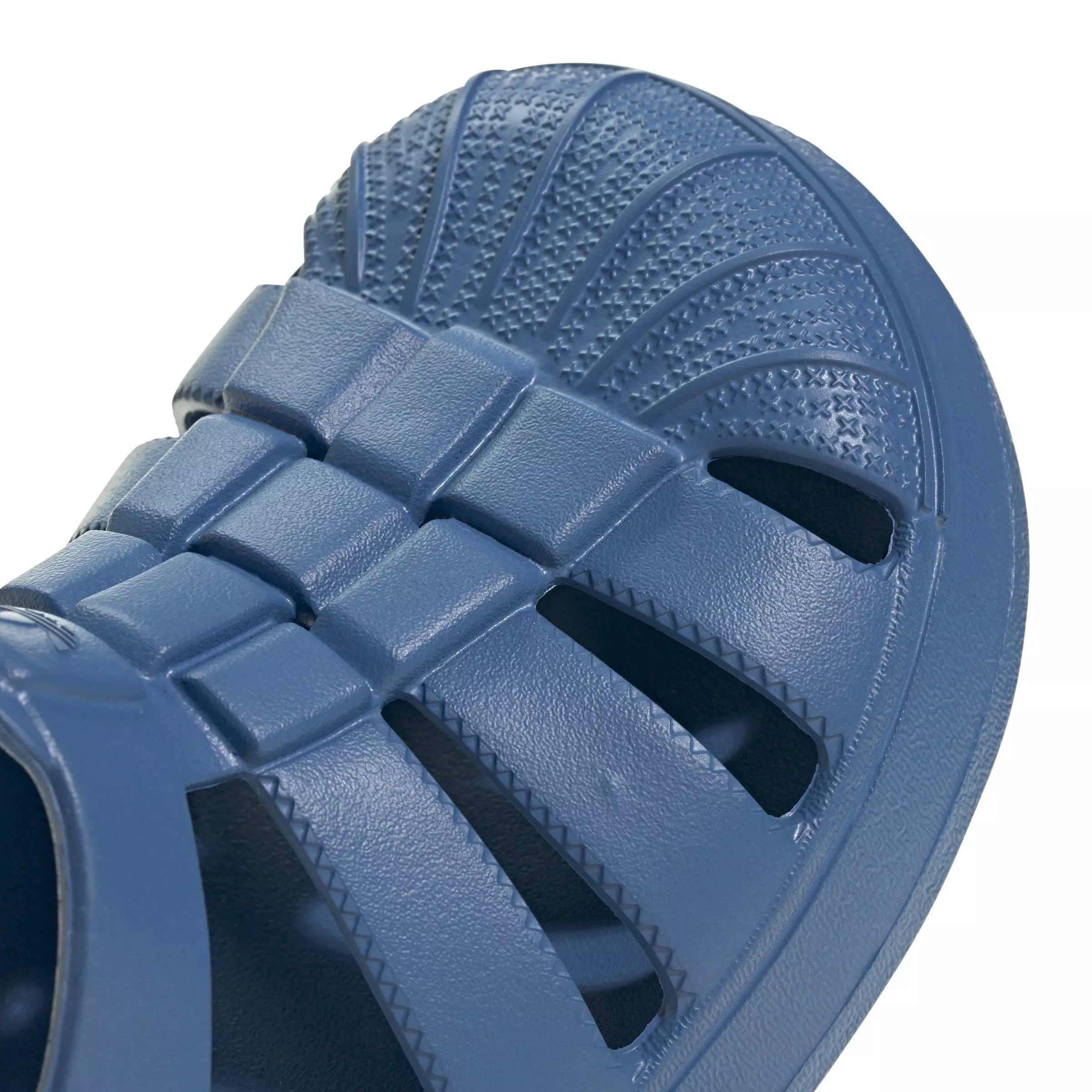 adidas Originals Superstar "Focus Blue" Preschool Boys' Sandal - BLUE/BLUE/BLUE