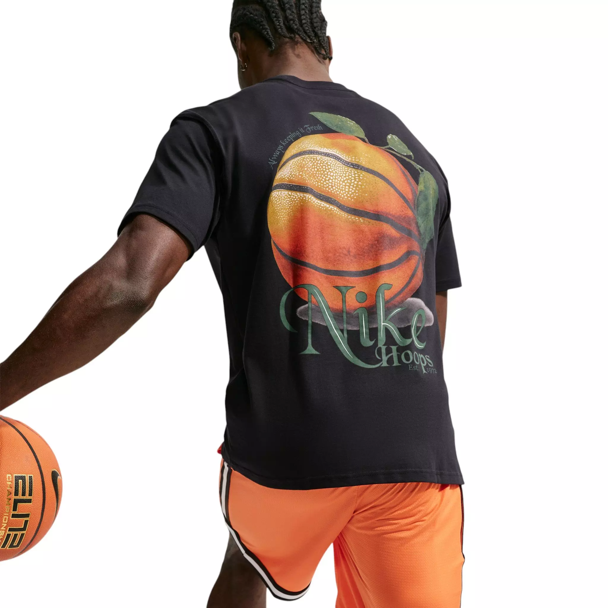 Nike Men's Hoops T-Shirt - BLACK