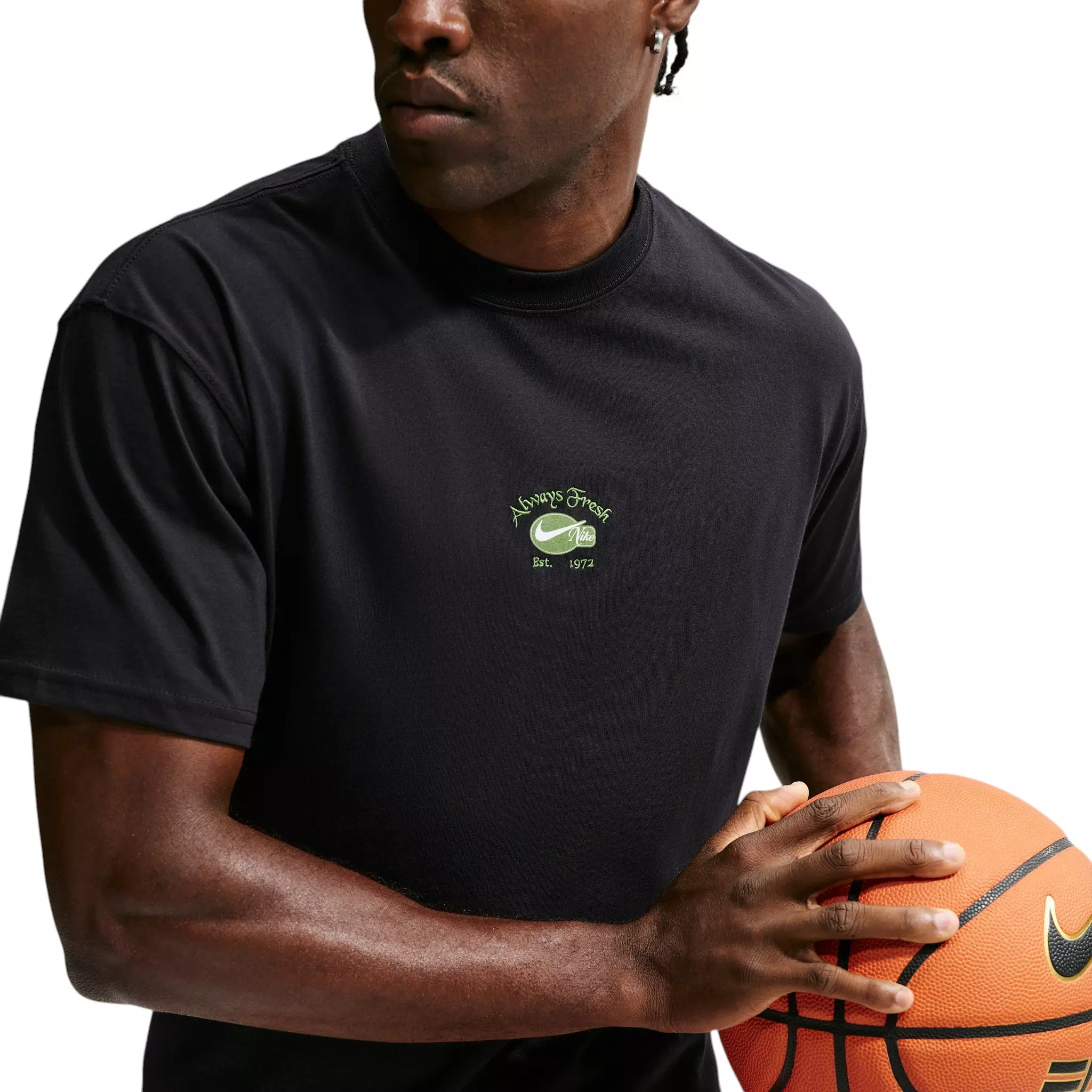 Nike Men's Hoops T-Shirt - BLACK