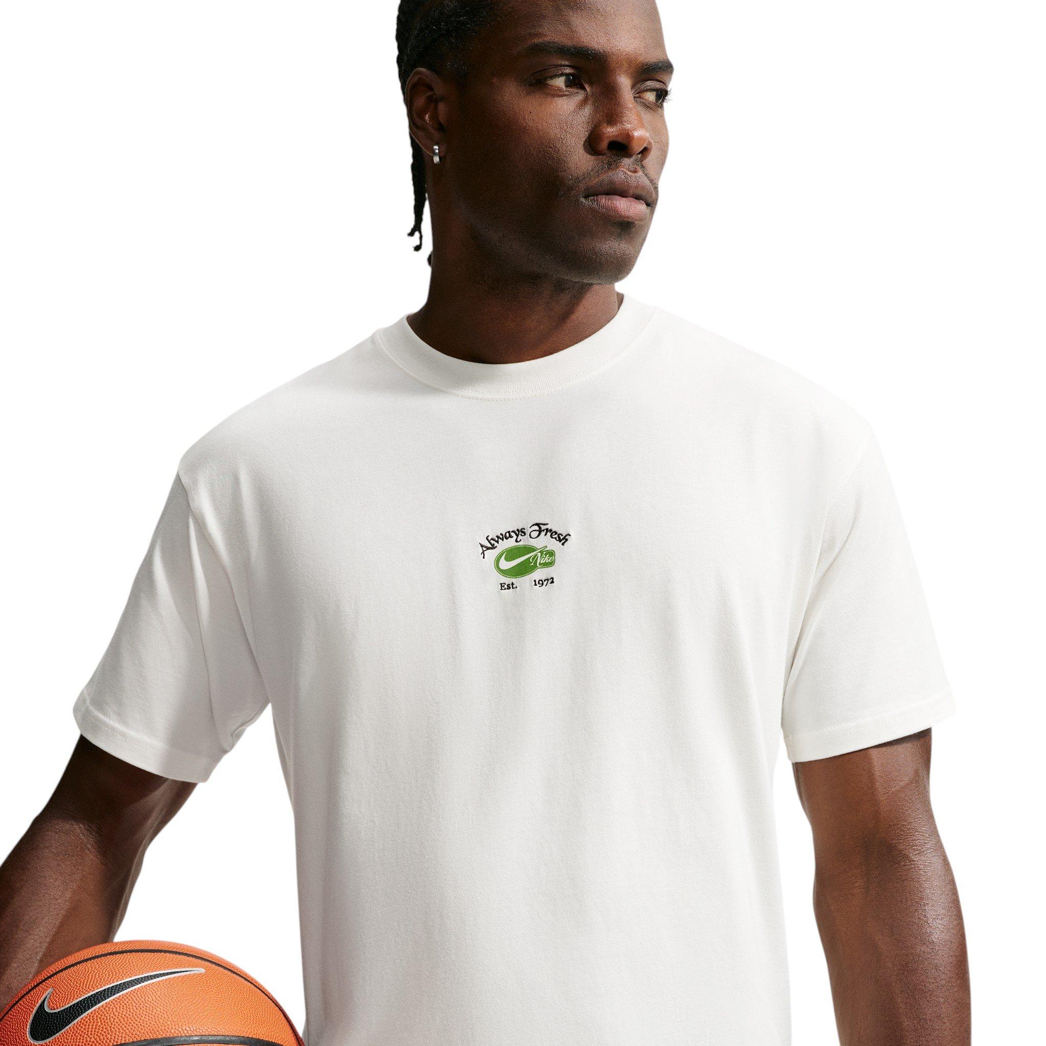 Nike Men's Hoops T-Shirt - WHITE Thumbnail View 1